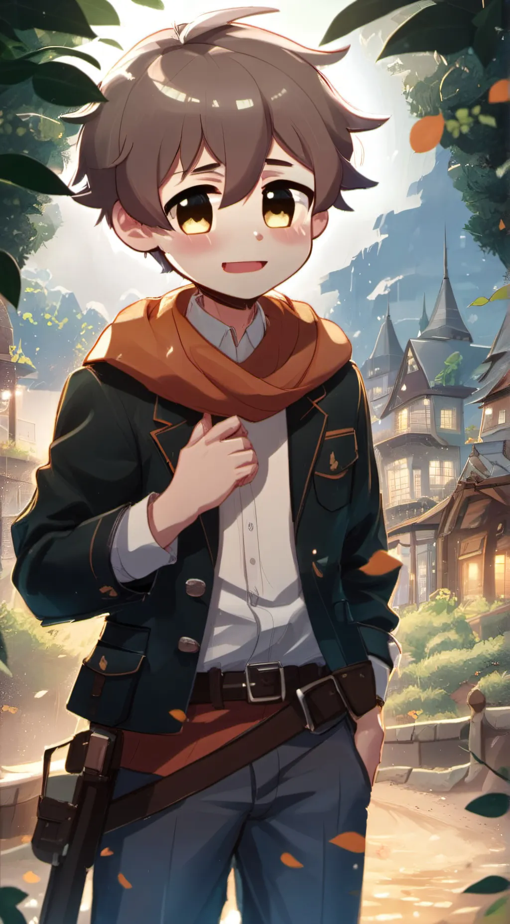 ai character: Cole background