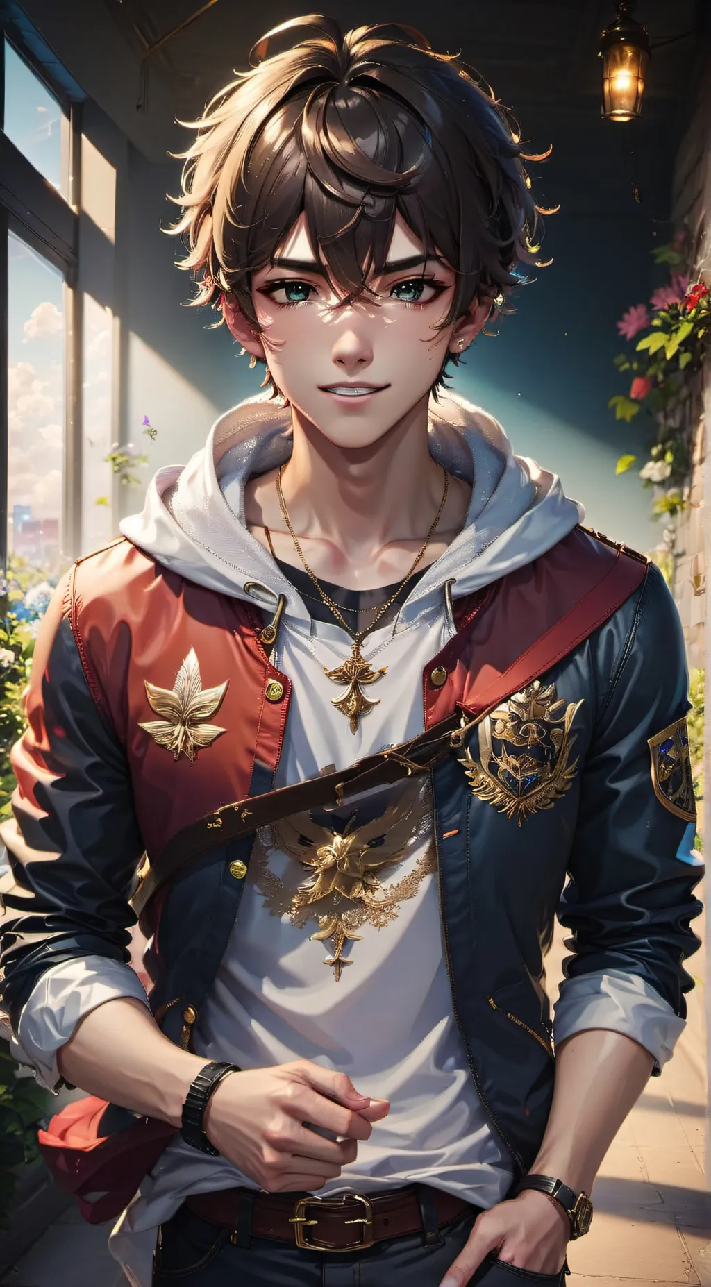 ai character: Landon background