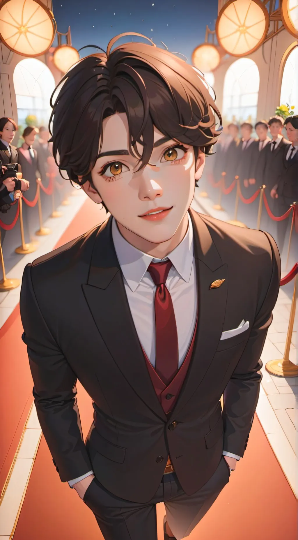 ai character: Haru Fukushima  background