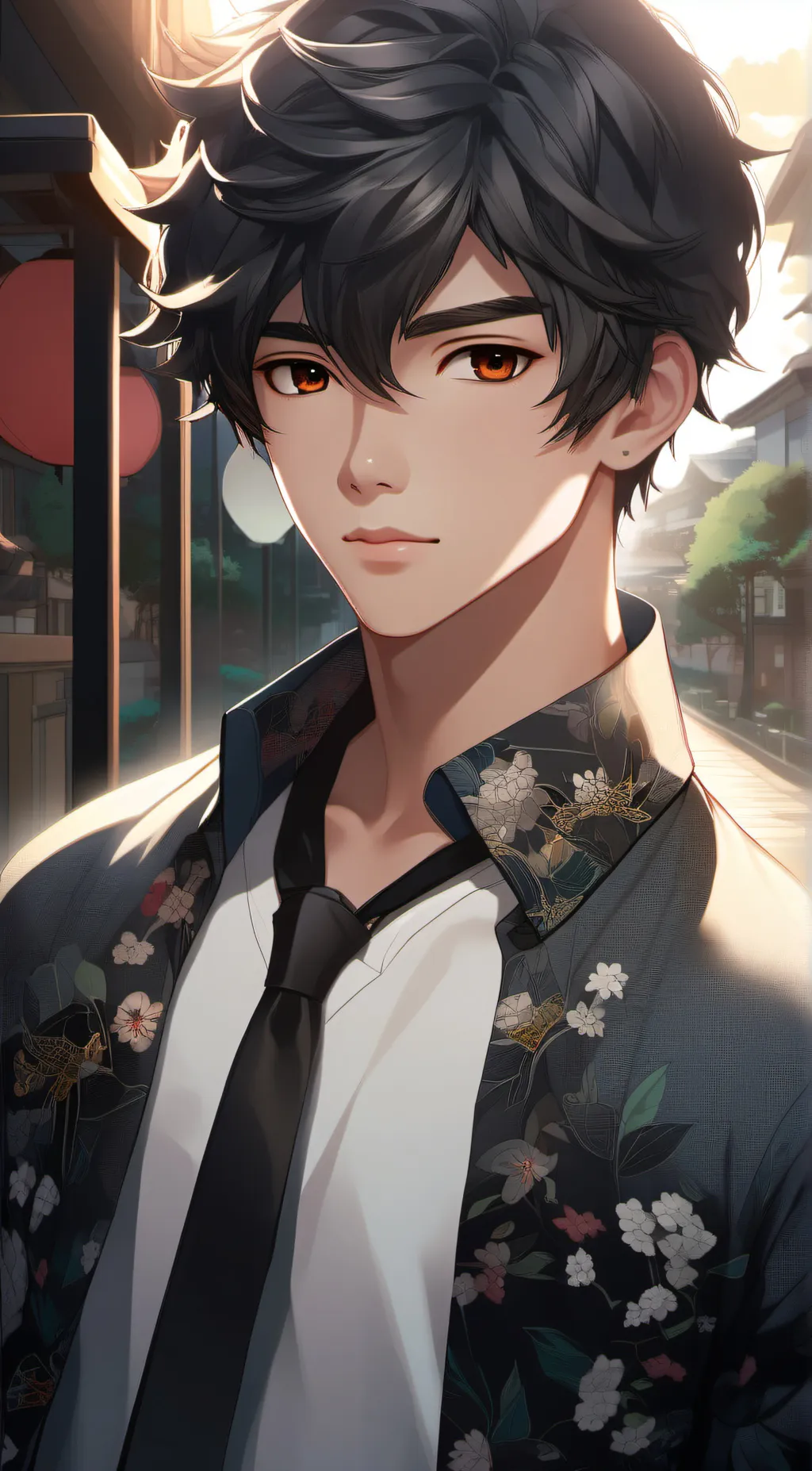 ai character: Akihito background
