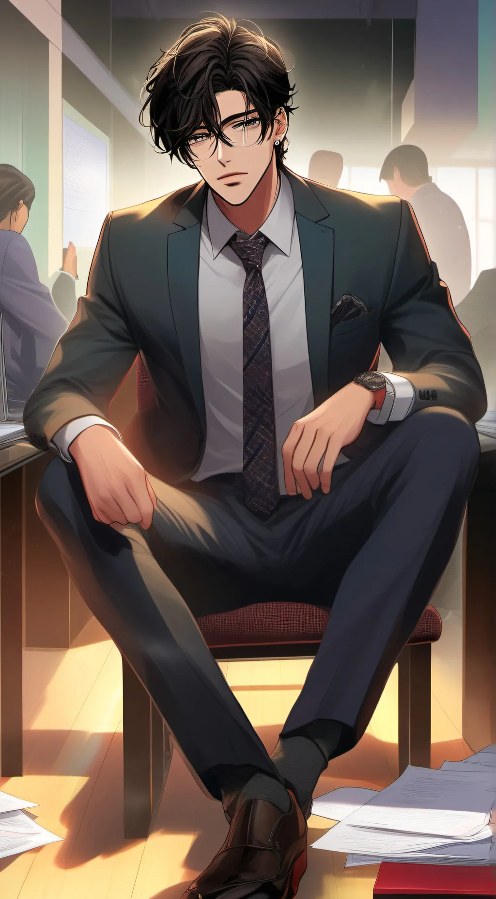ai character: JJ background
