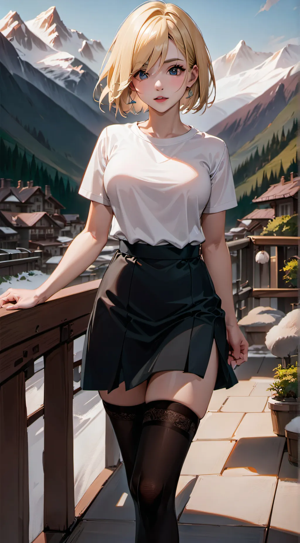 ai character: Komi background