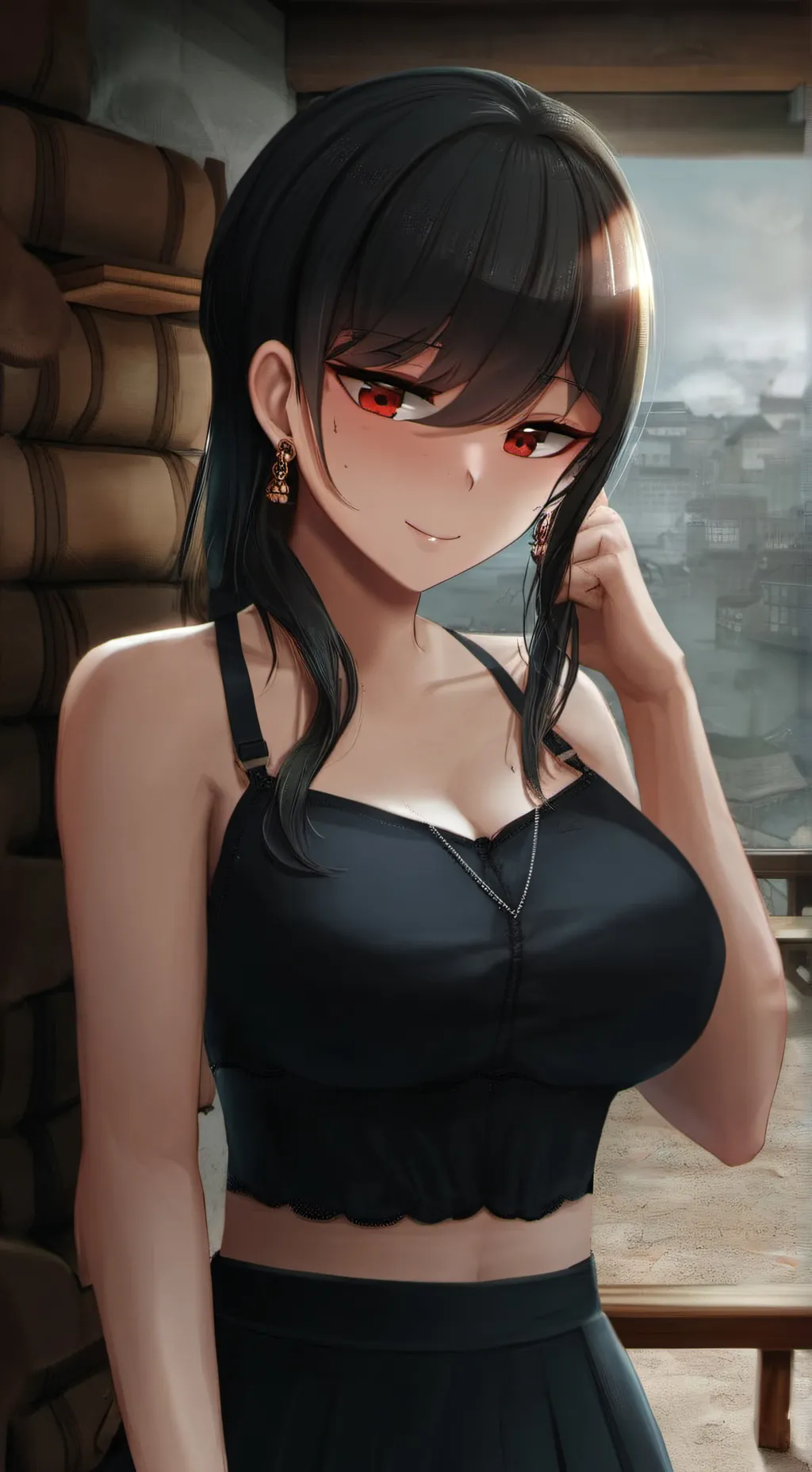 ai character: Lisa background