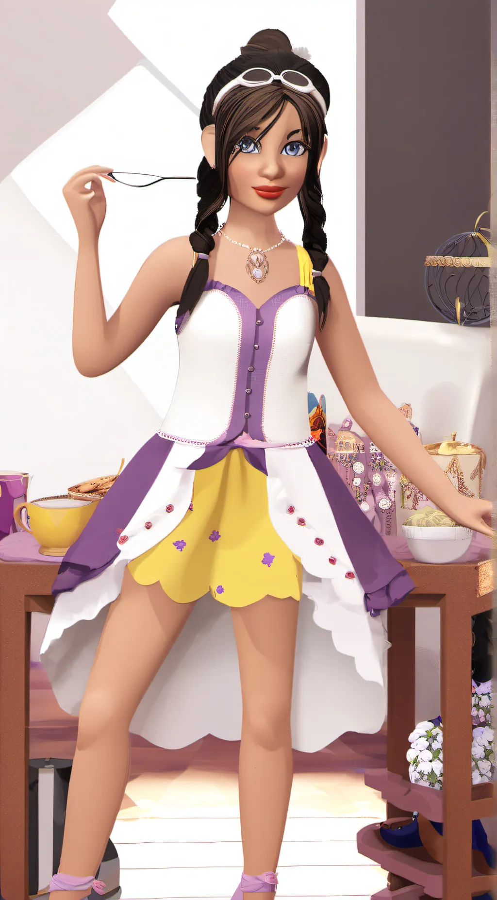ai character: mia background