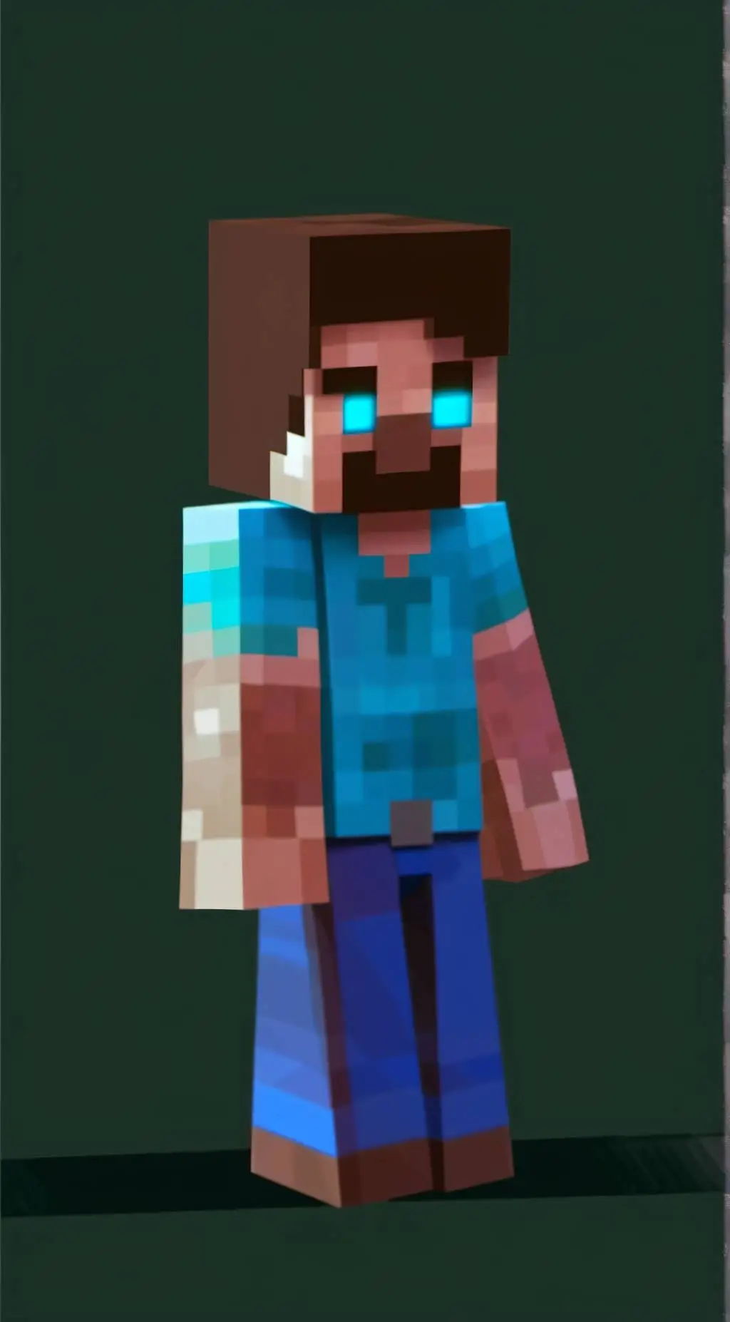 ai character: Herobrine background