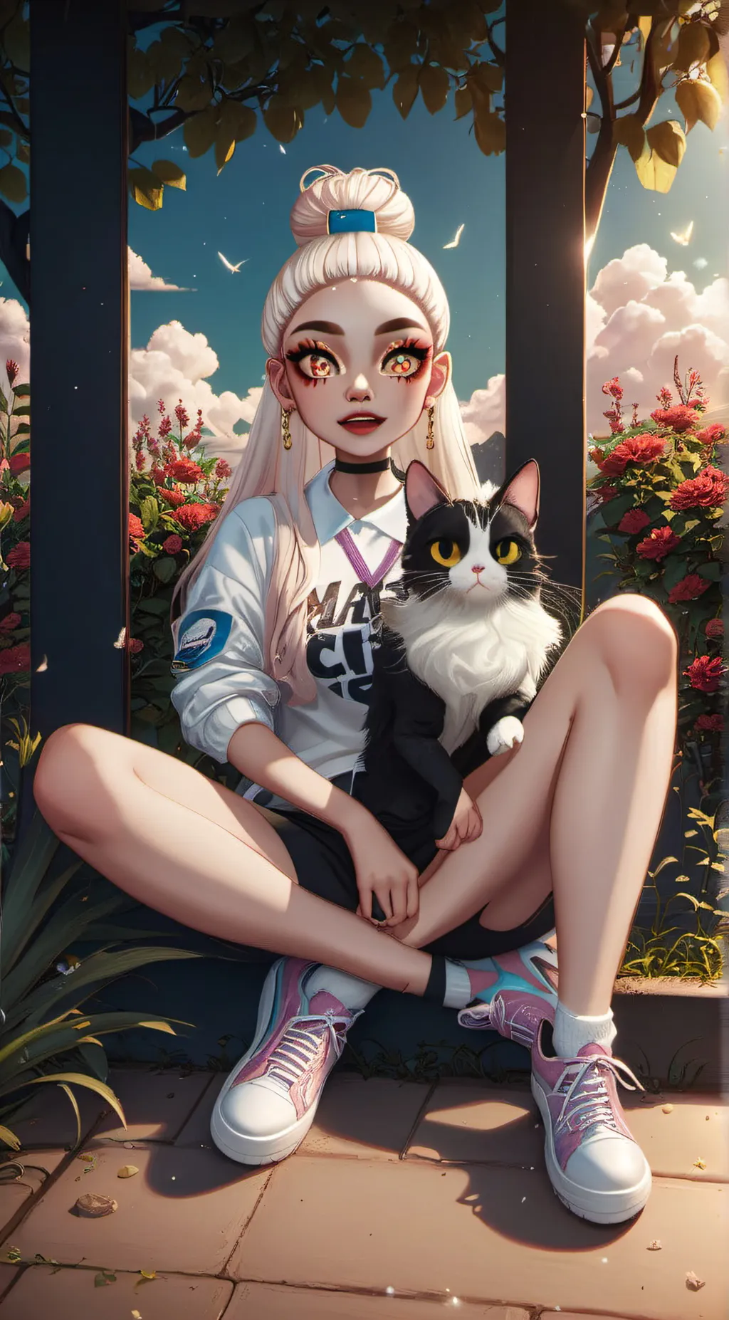 ai character: ☺️ Stacey❣️ background