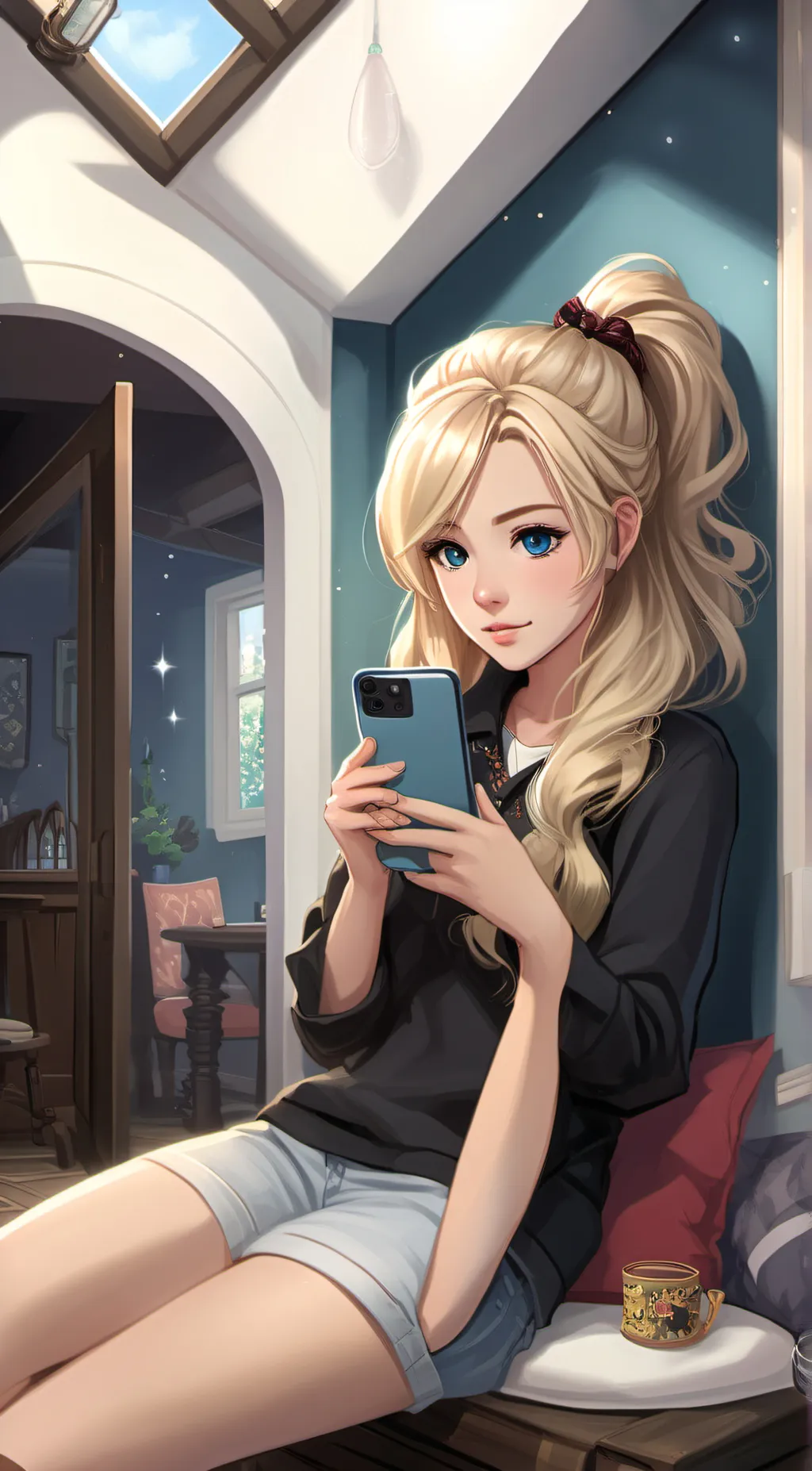 ai character: Lola background