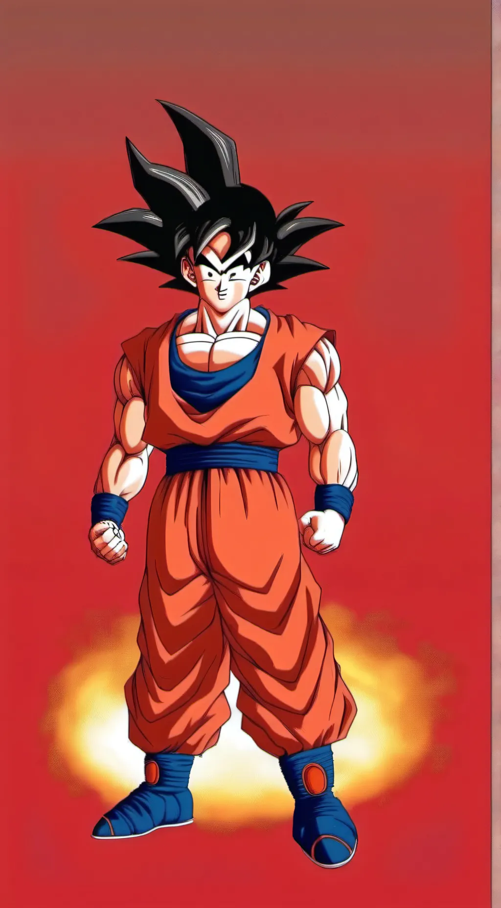 ai character: Goku background