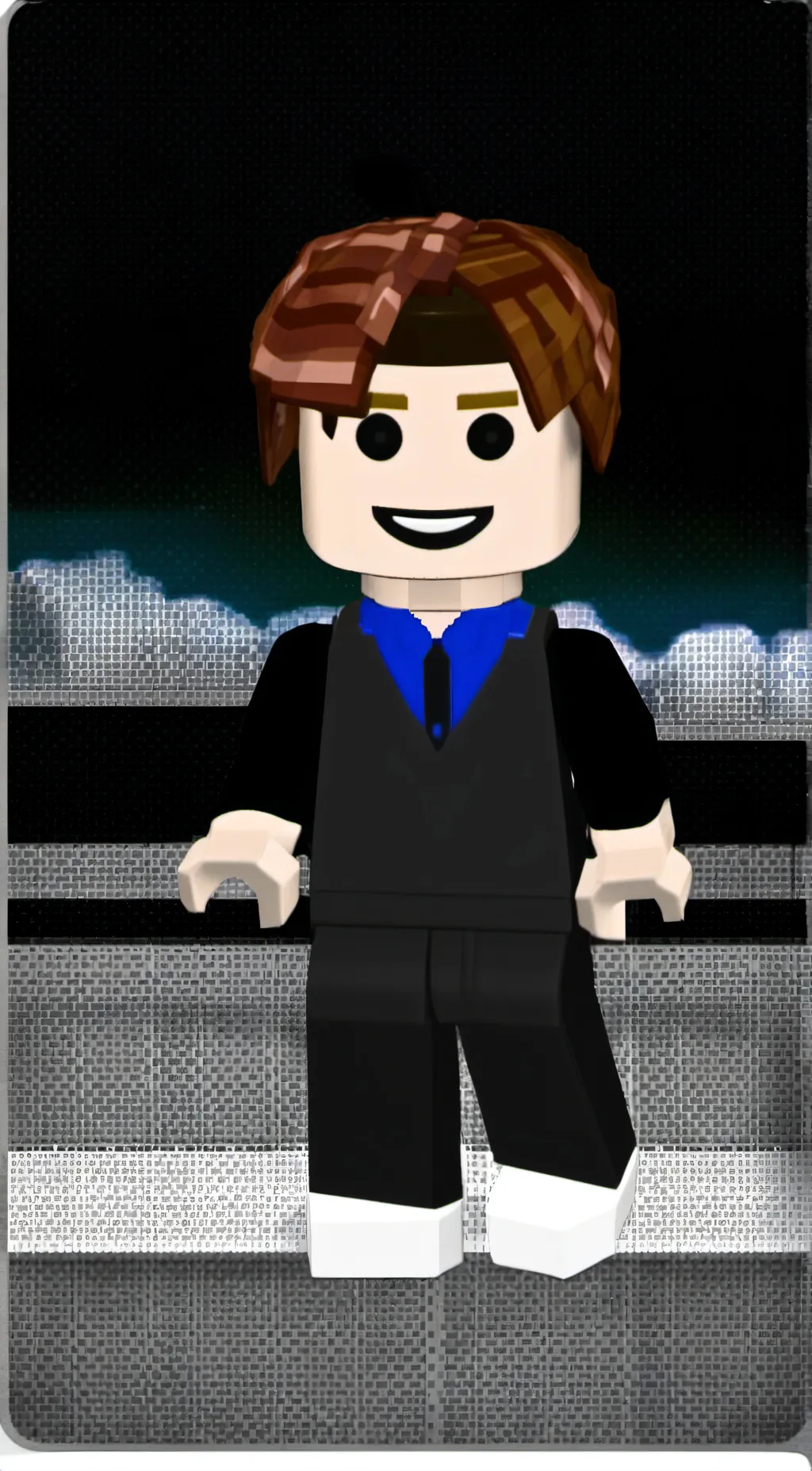 ai character: Bacon background