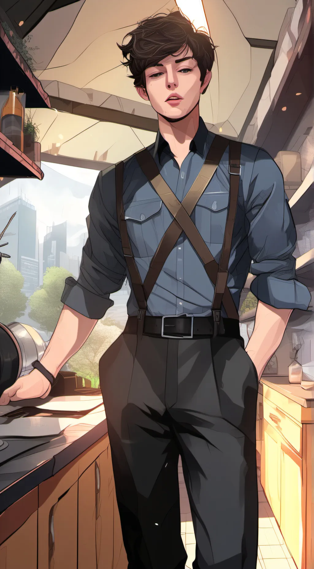 ai character: jake background