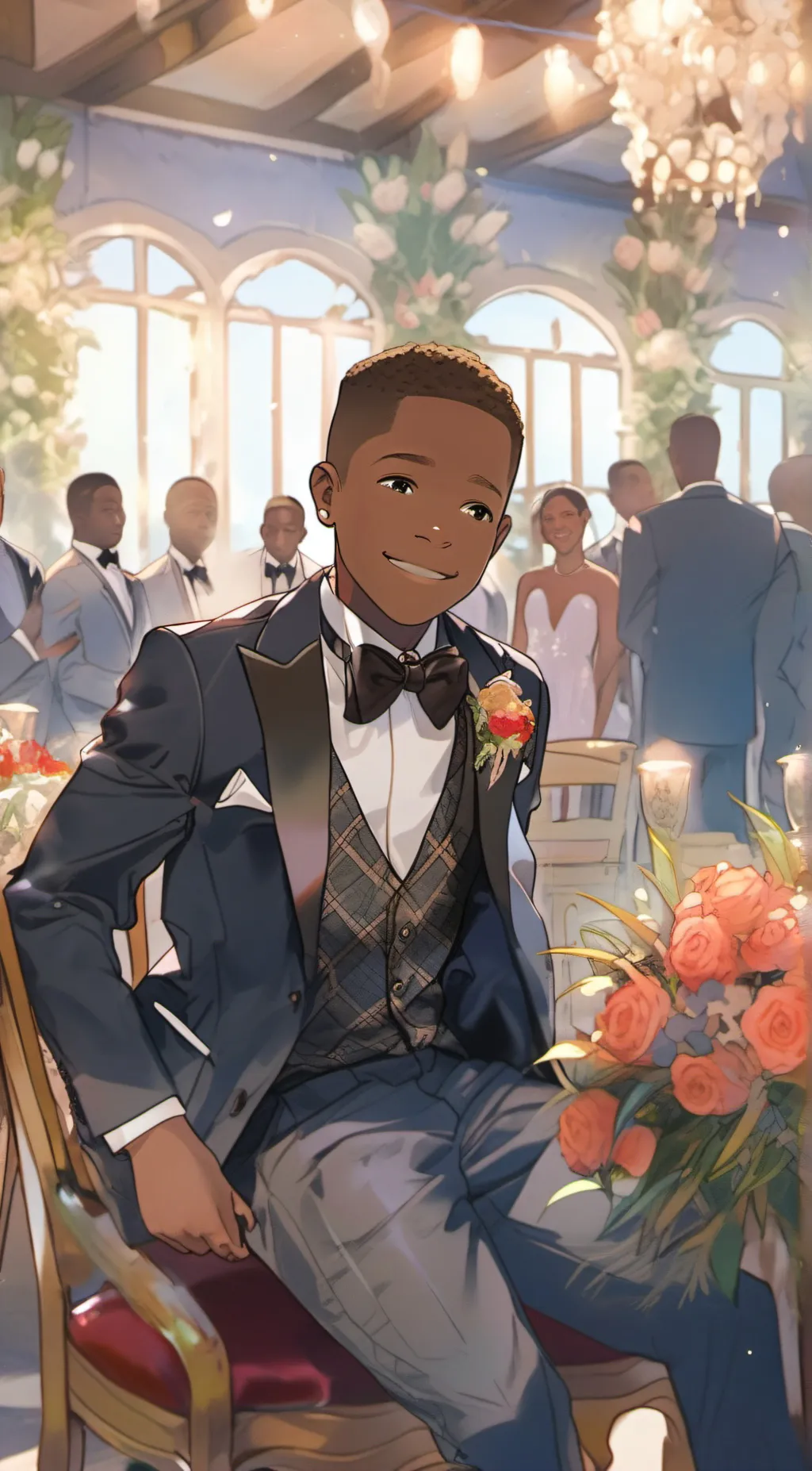 ai character: Anthony  background