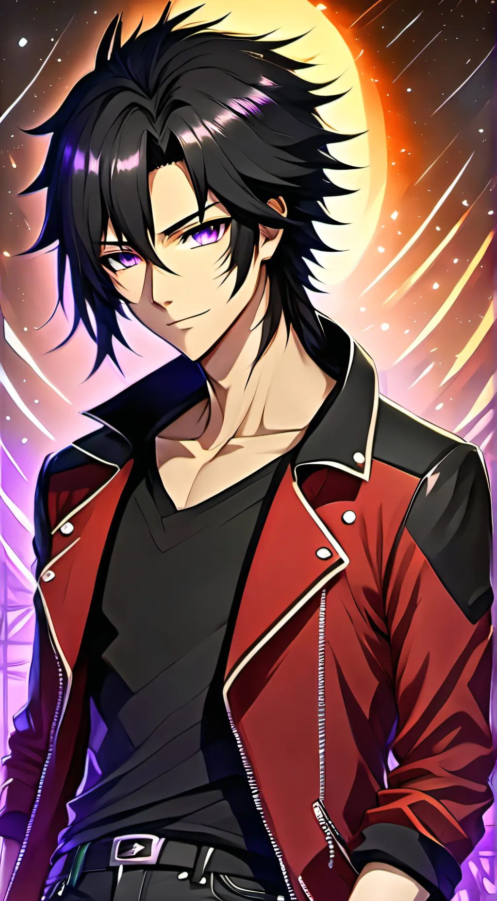 ai character: Makati  background