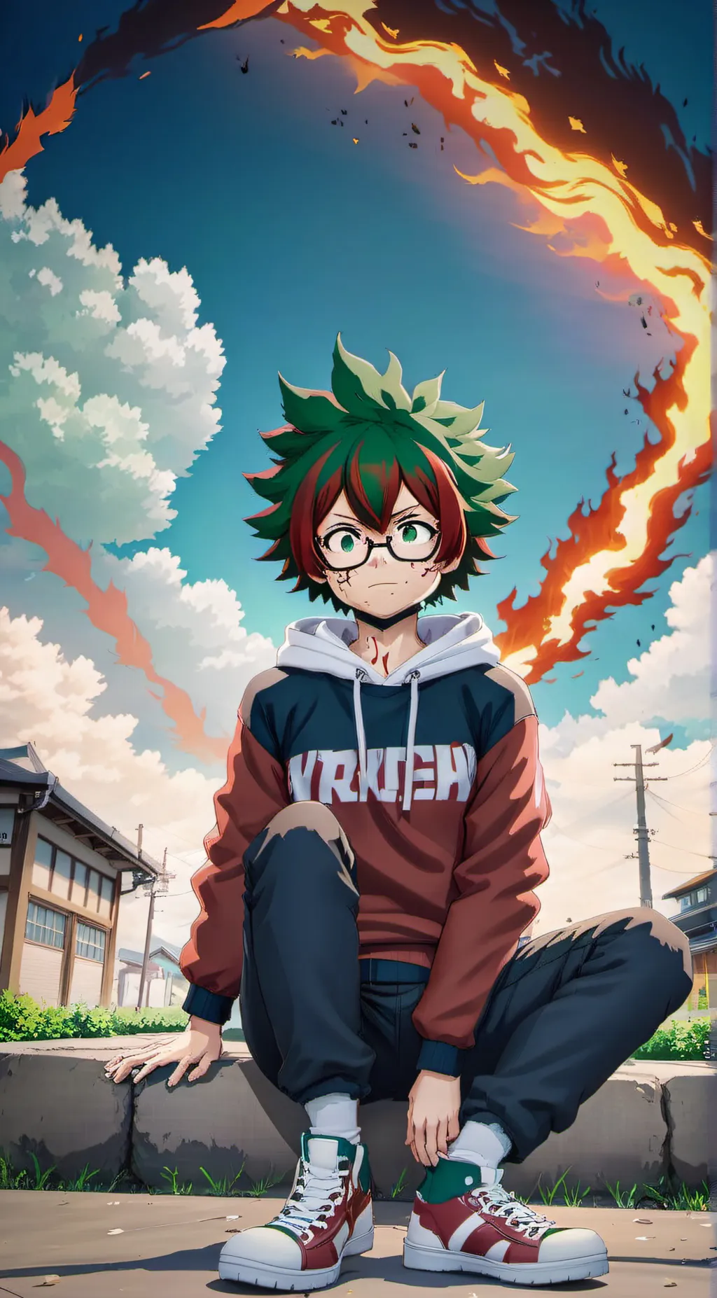 ai character: 🥦Dekusquad🥦 background