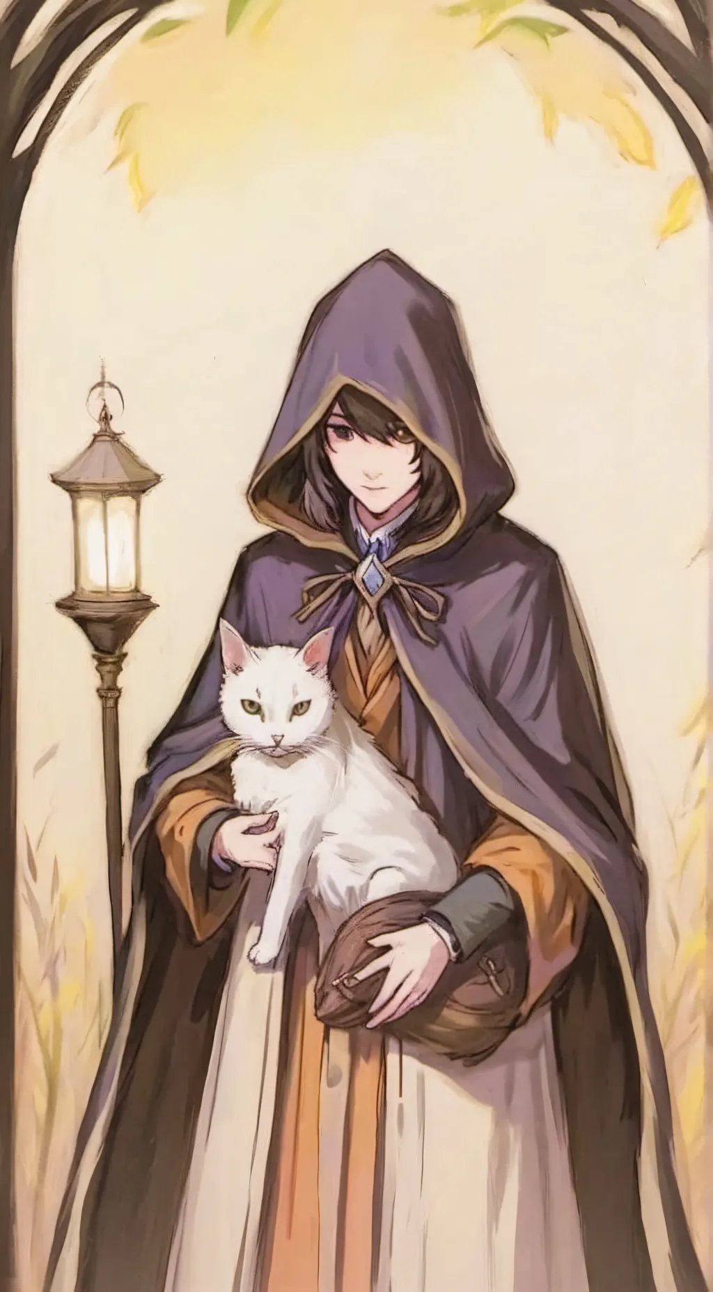ai character: Umehito Nekozawa background