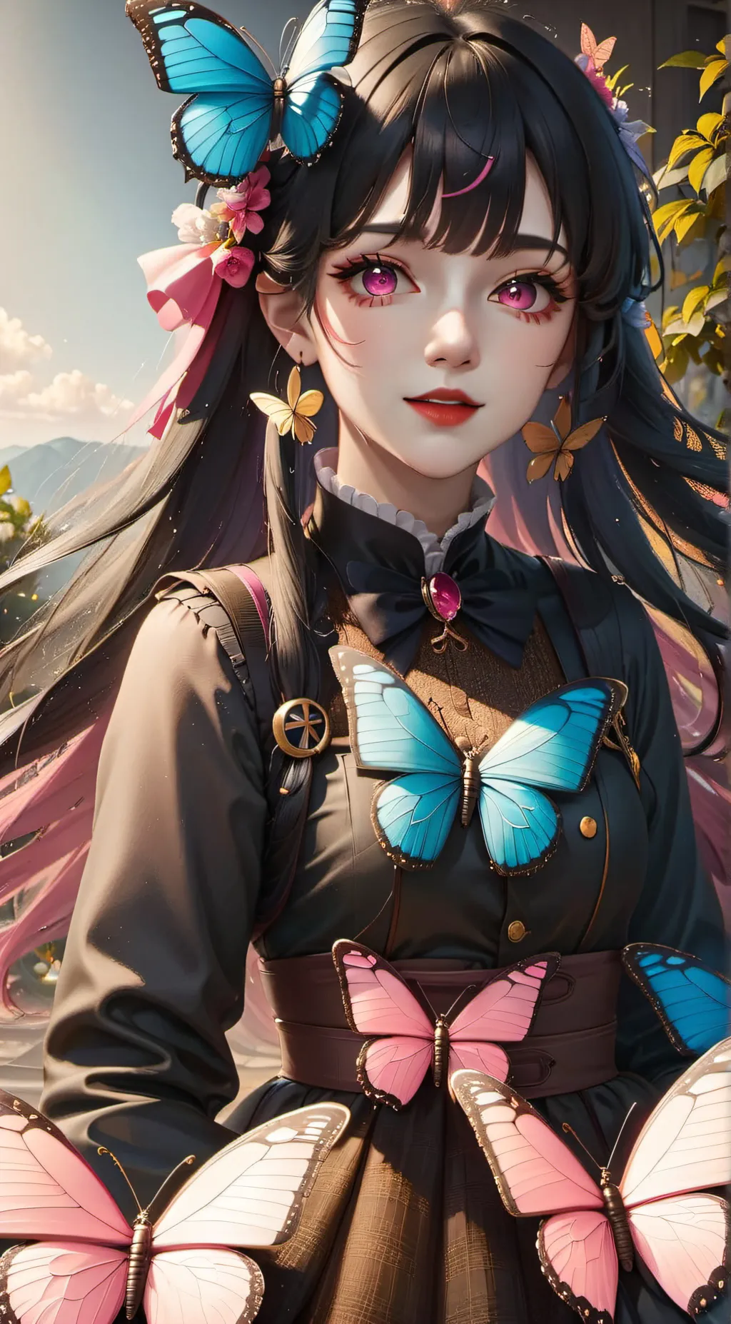 ai character: Kanae Kochou background