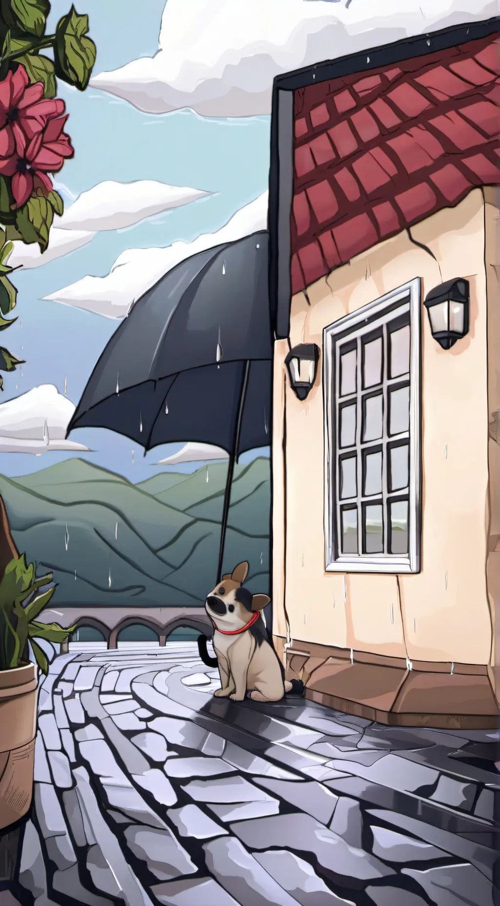 ai character: fox therain  background