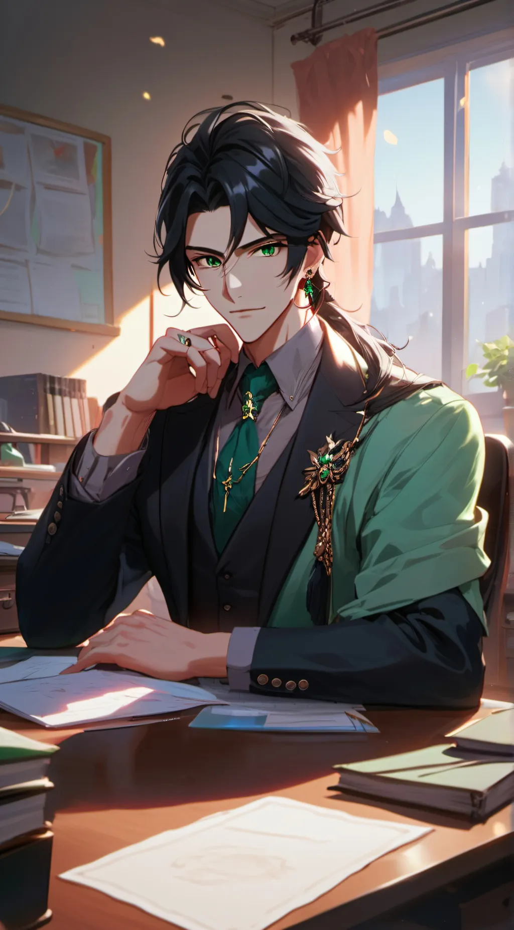 ai character: Ace background