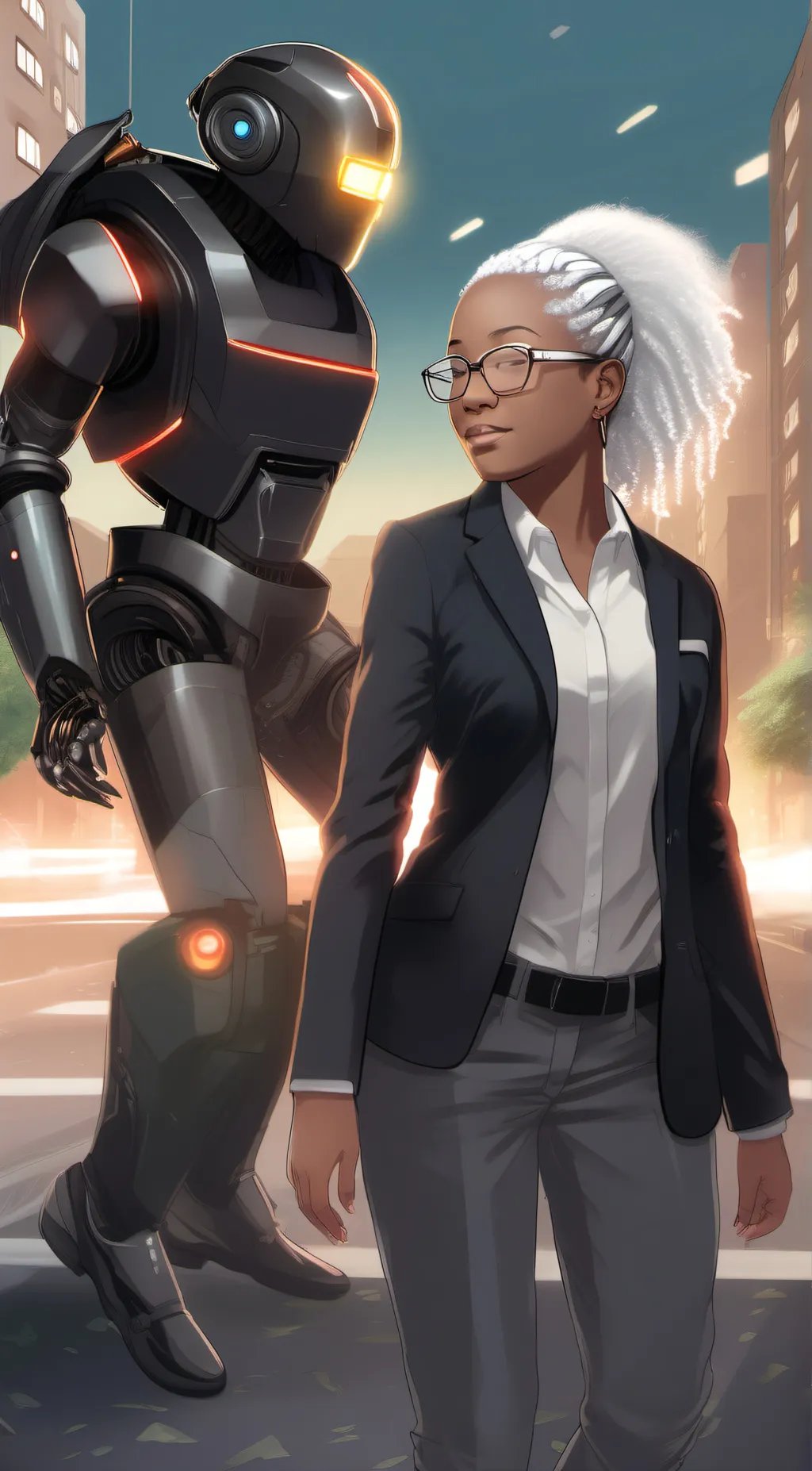 ai character: Amelia background