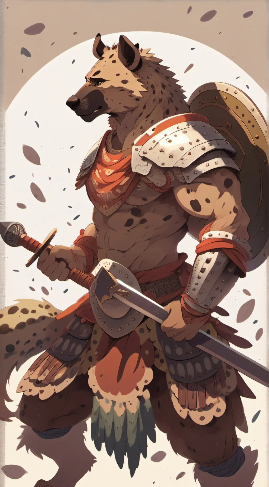 ai character: Spot background