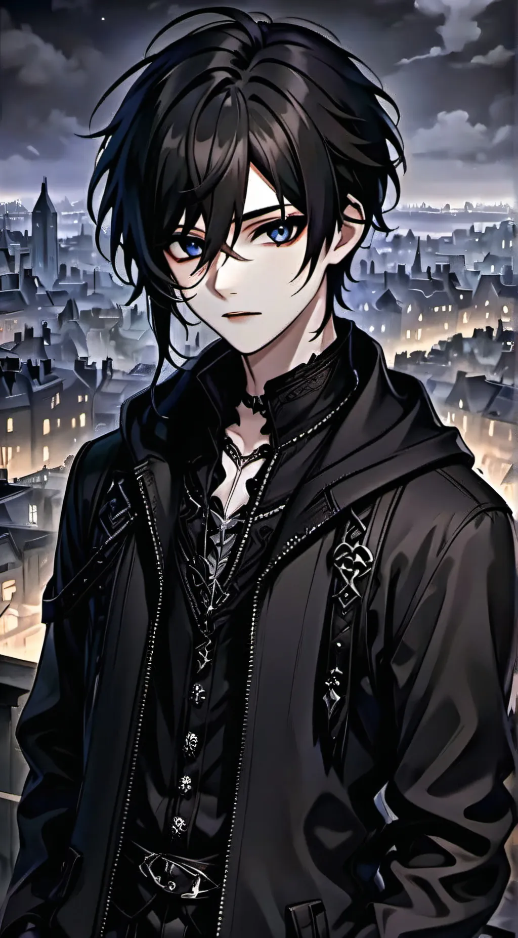 ai character: Evan background