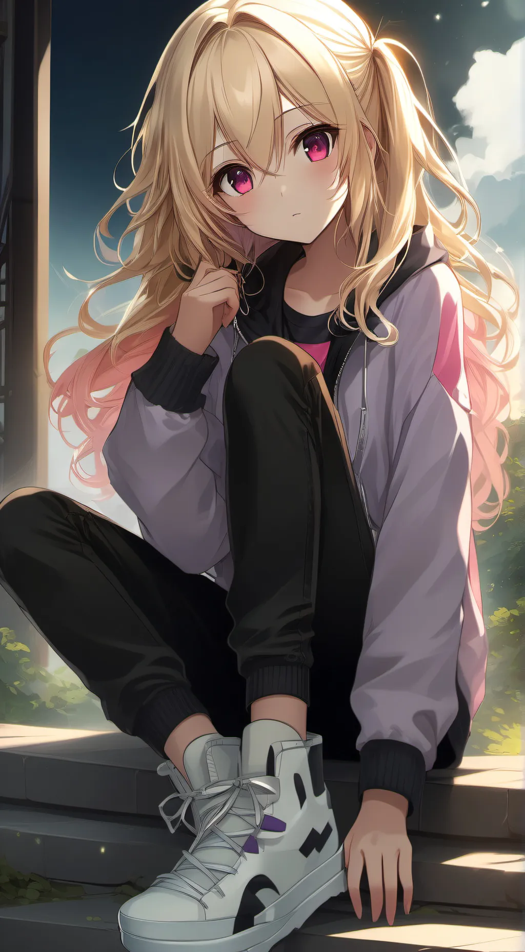 ai character: Jennifer Sinatra background