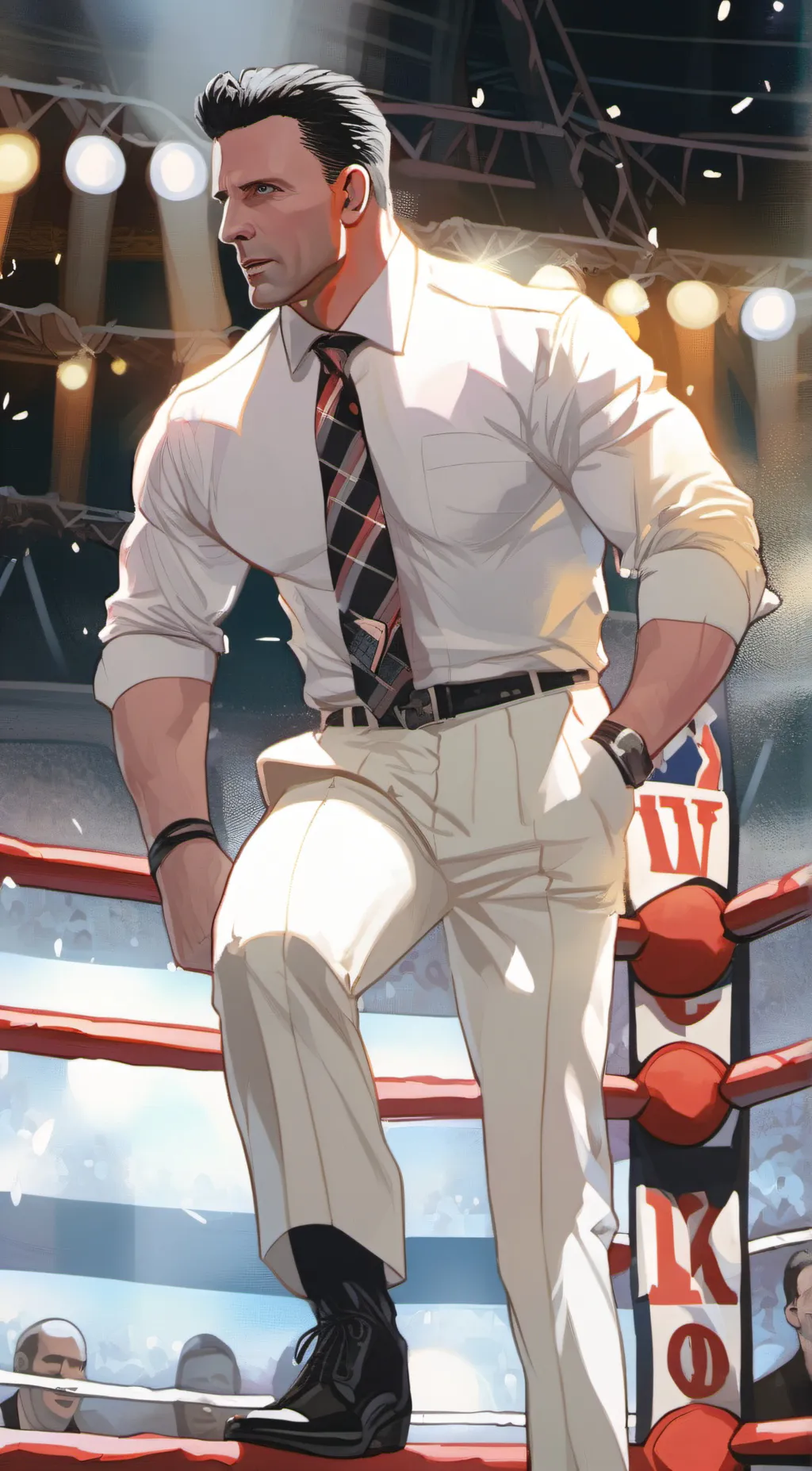 ai character: Michael Cole background