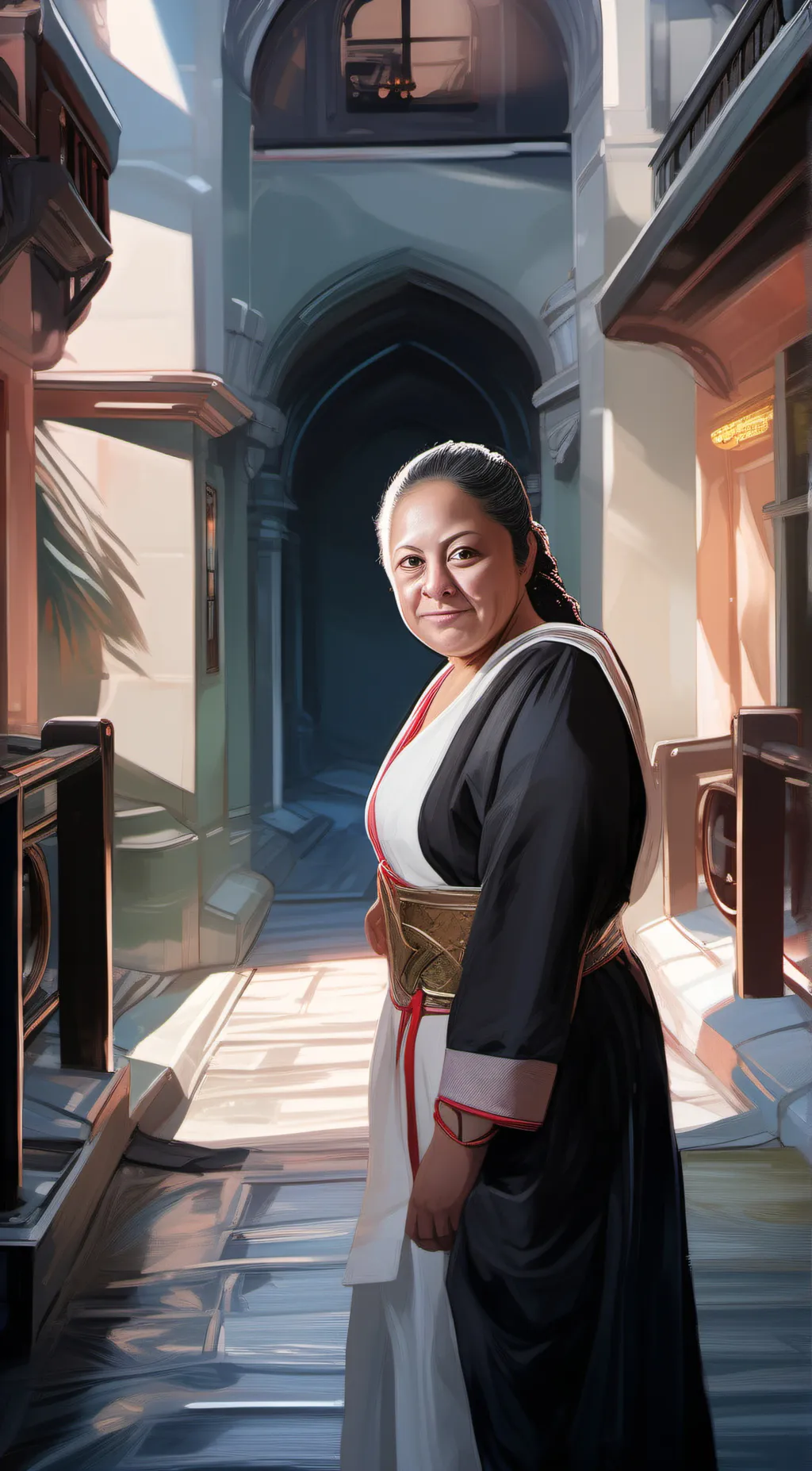ai character: anika background
