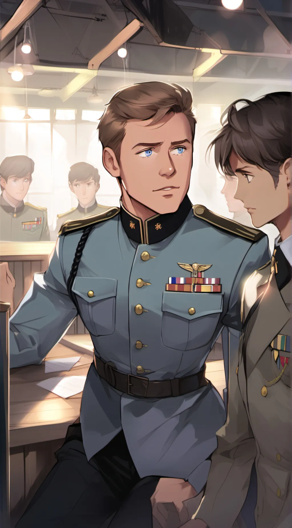 ai character: Cpt.Anthony Nelson background