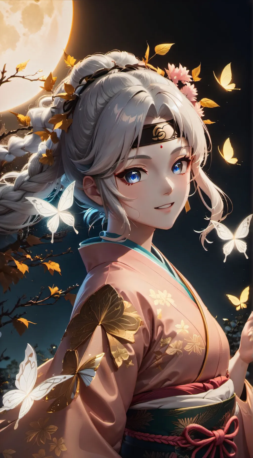 ai character: world of Naruto 💮 background