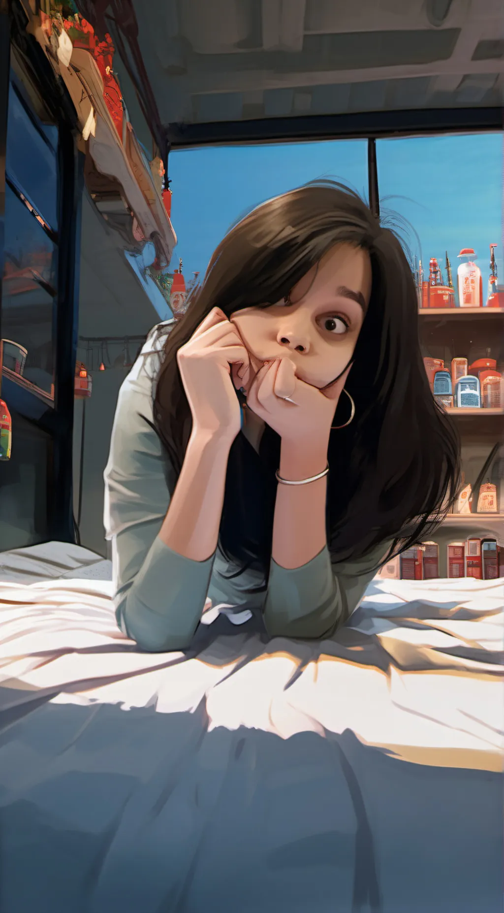 ai character: Elaine background