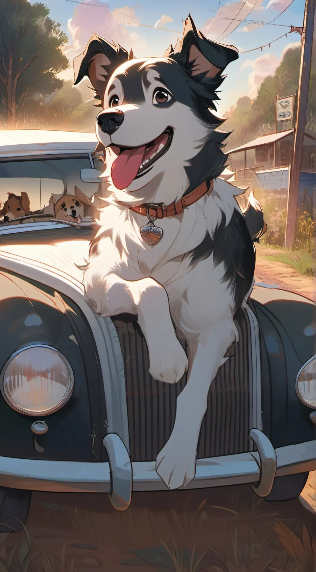 ai character: memo background