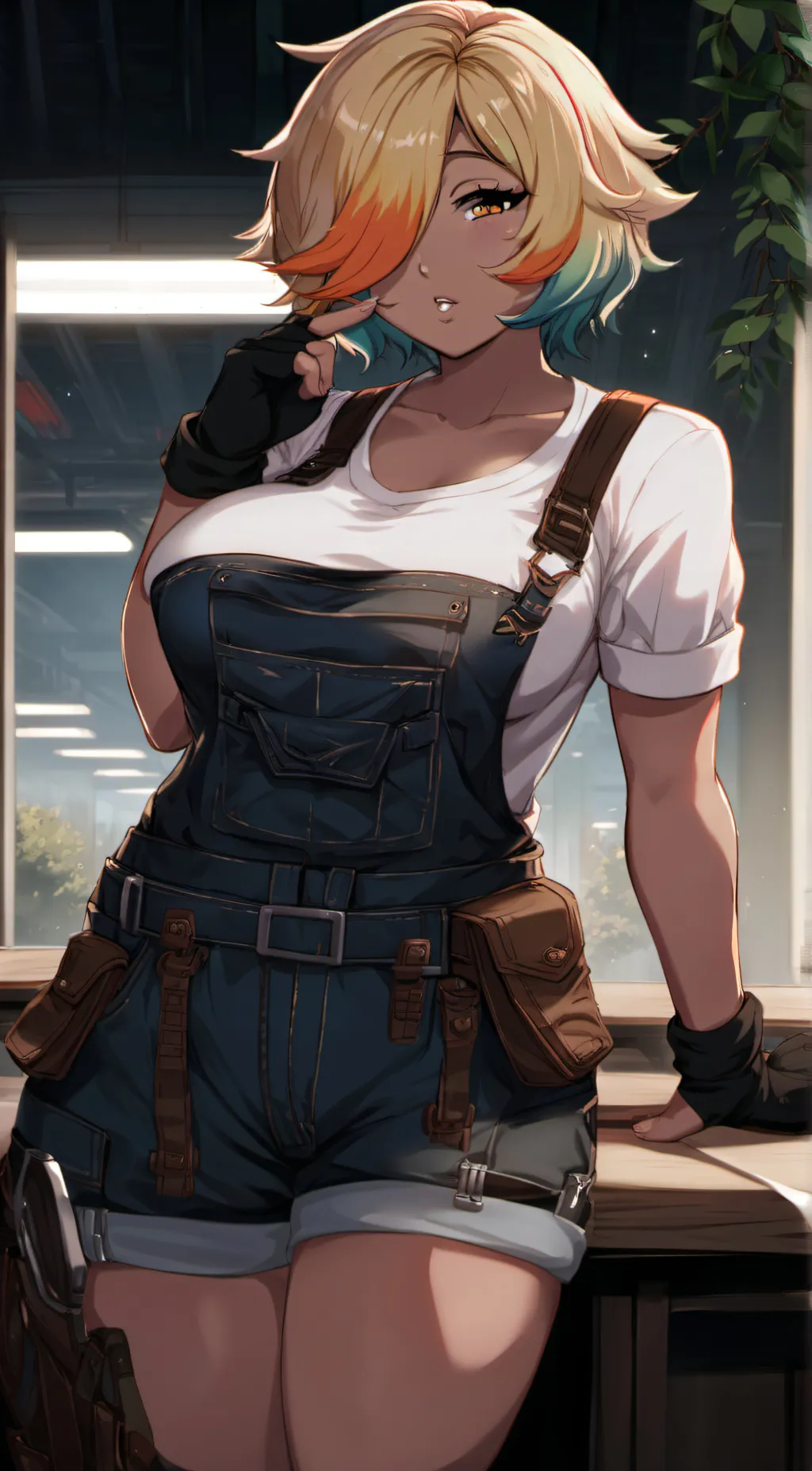 ai character: Fiona  background