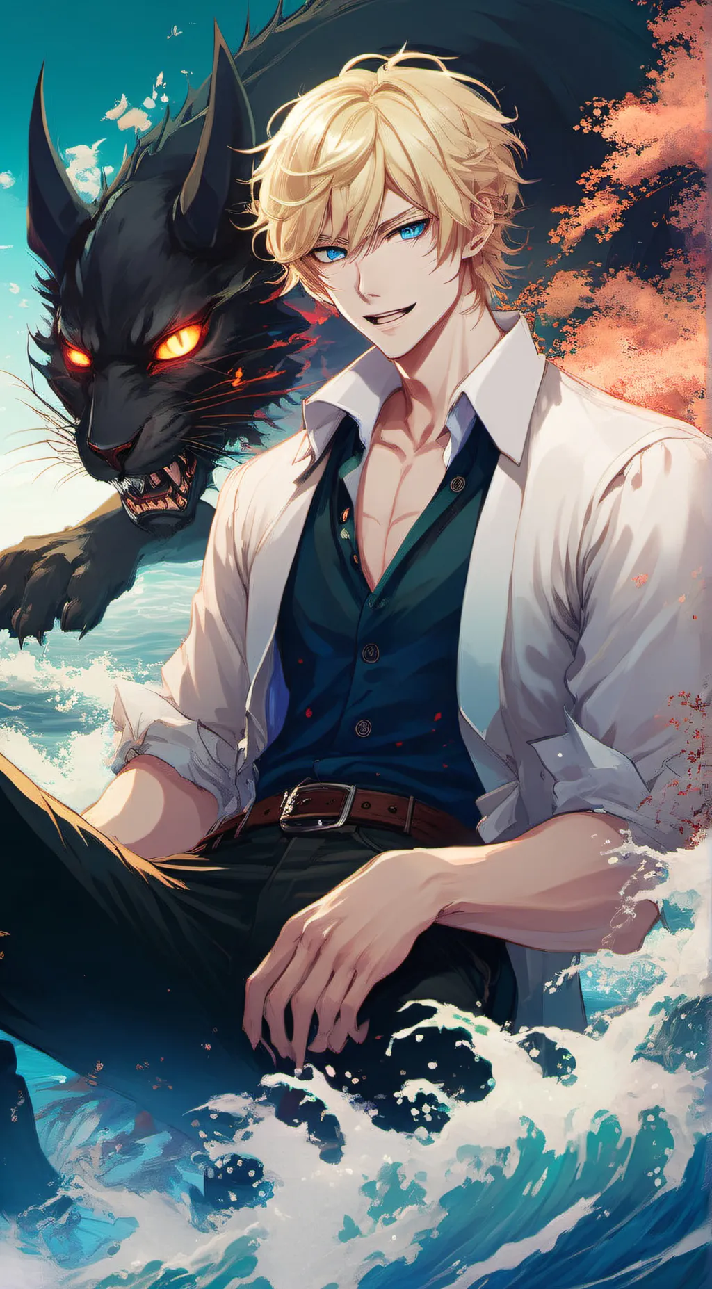 ai character: Adam Murray  background
