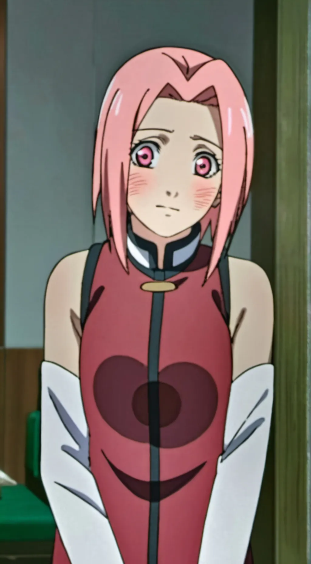 ai character: Sakura Haruno background