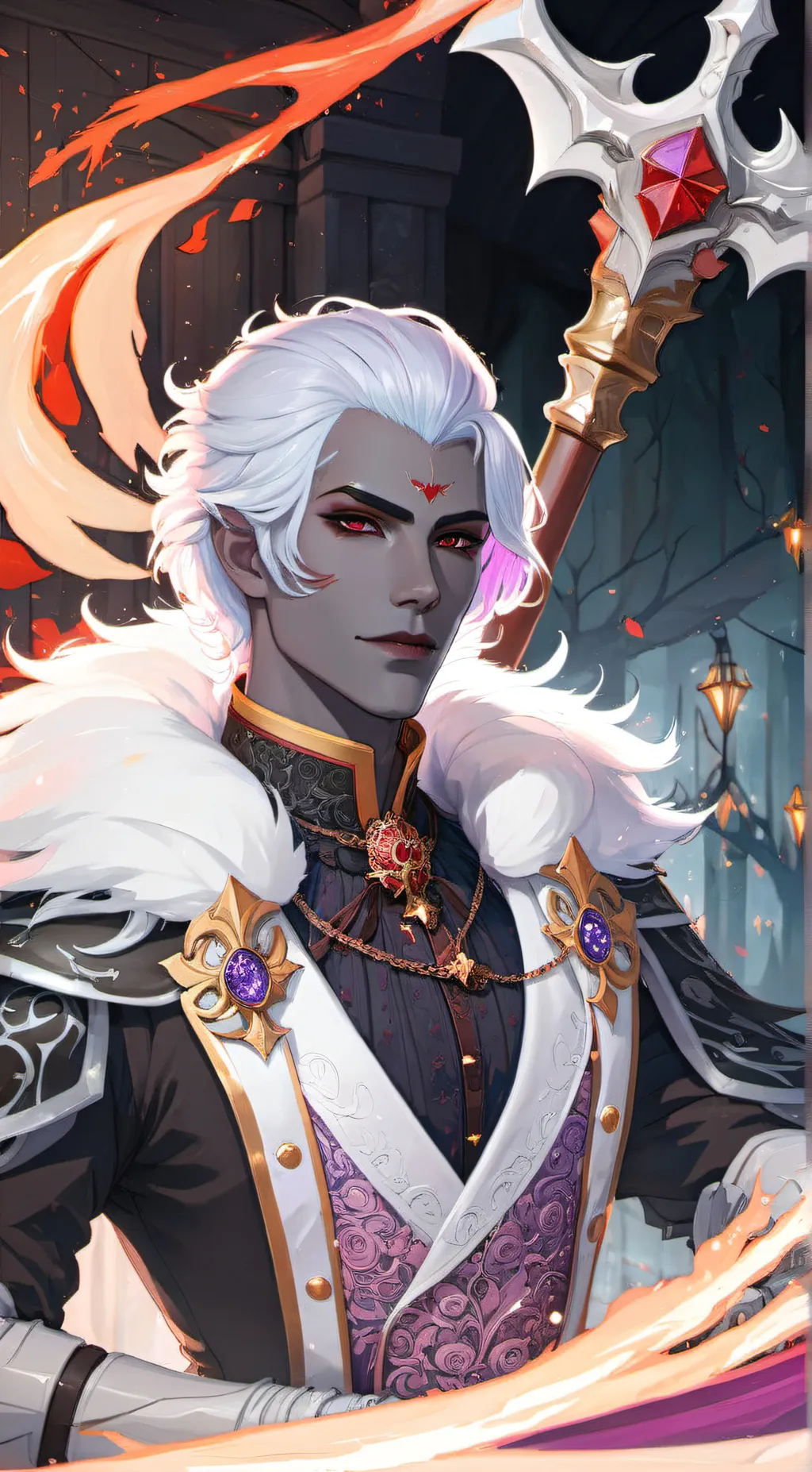 ai character: King Xaxthar background