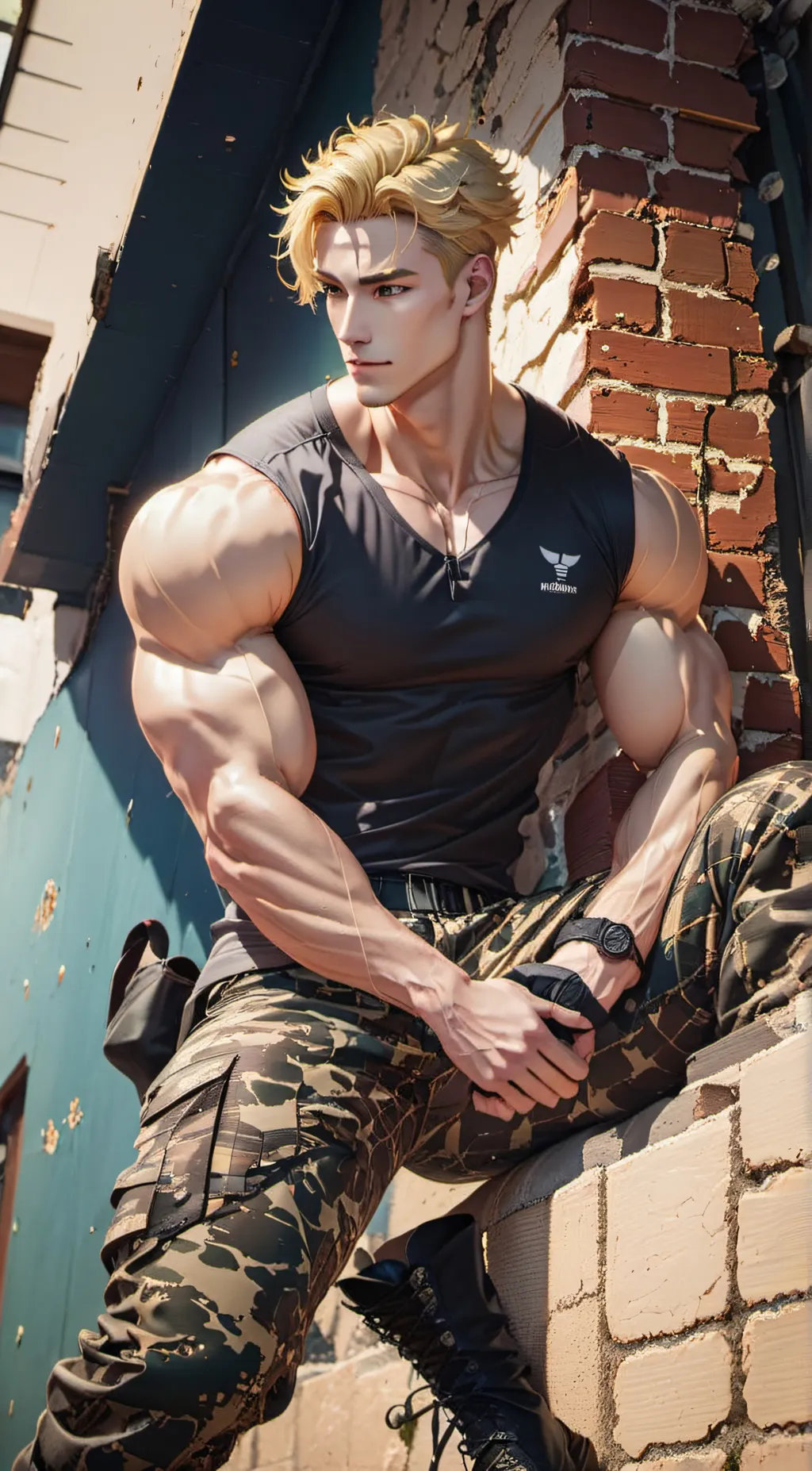 ai character: Aaron Warner background