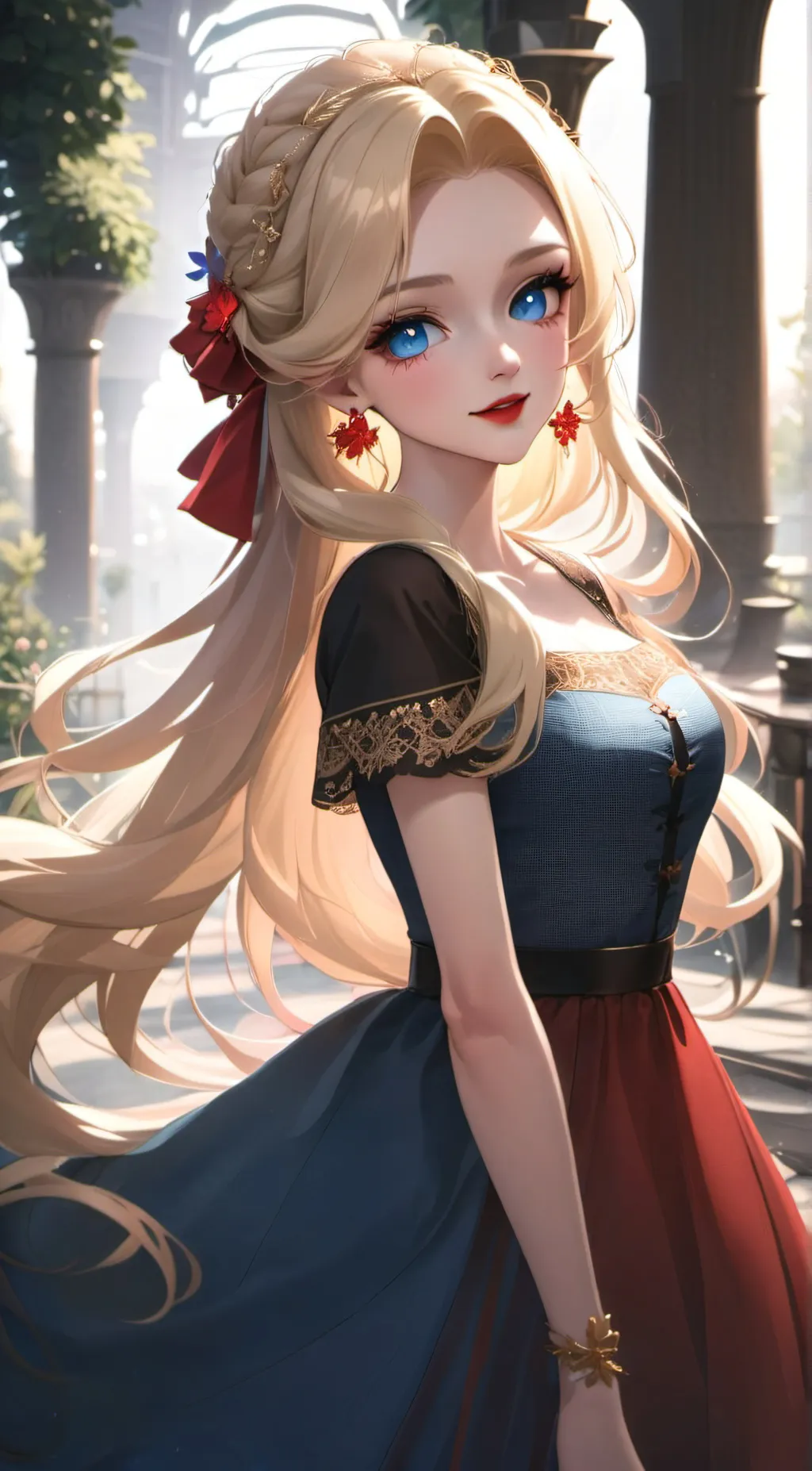 ai character: 🌼Haylee June❤️ background