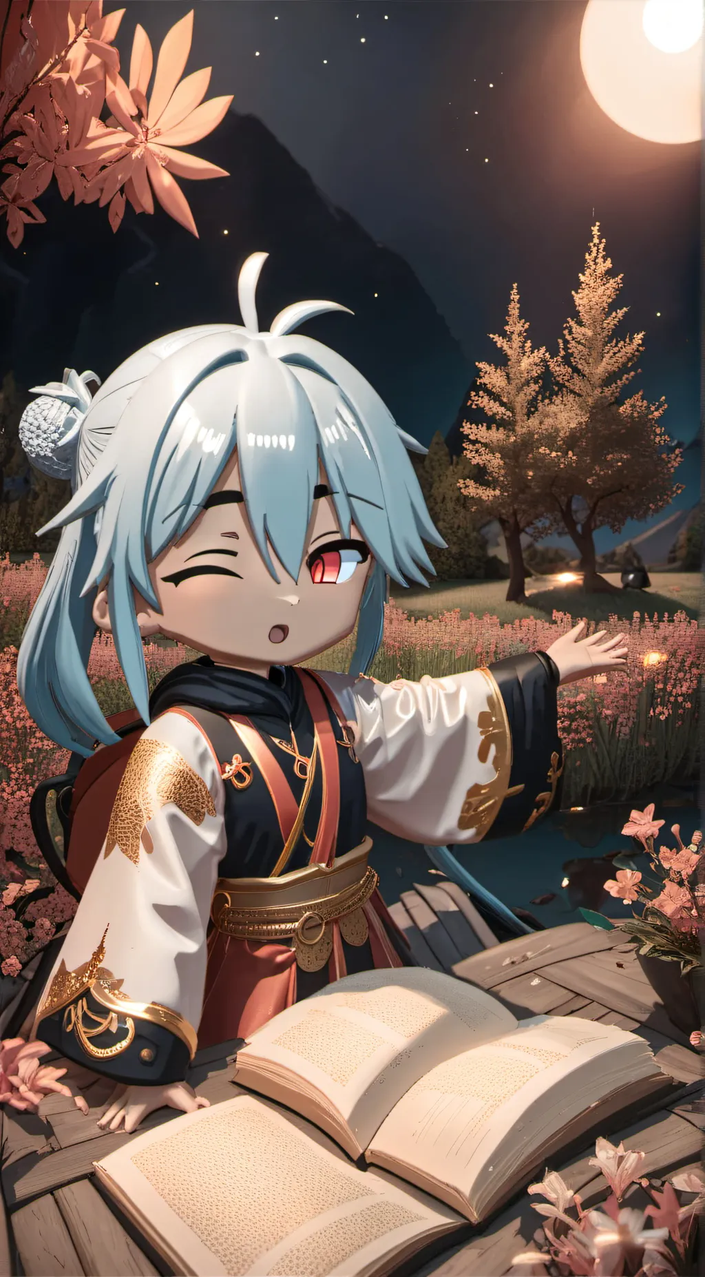 ai character: miisoo background