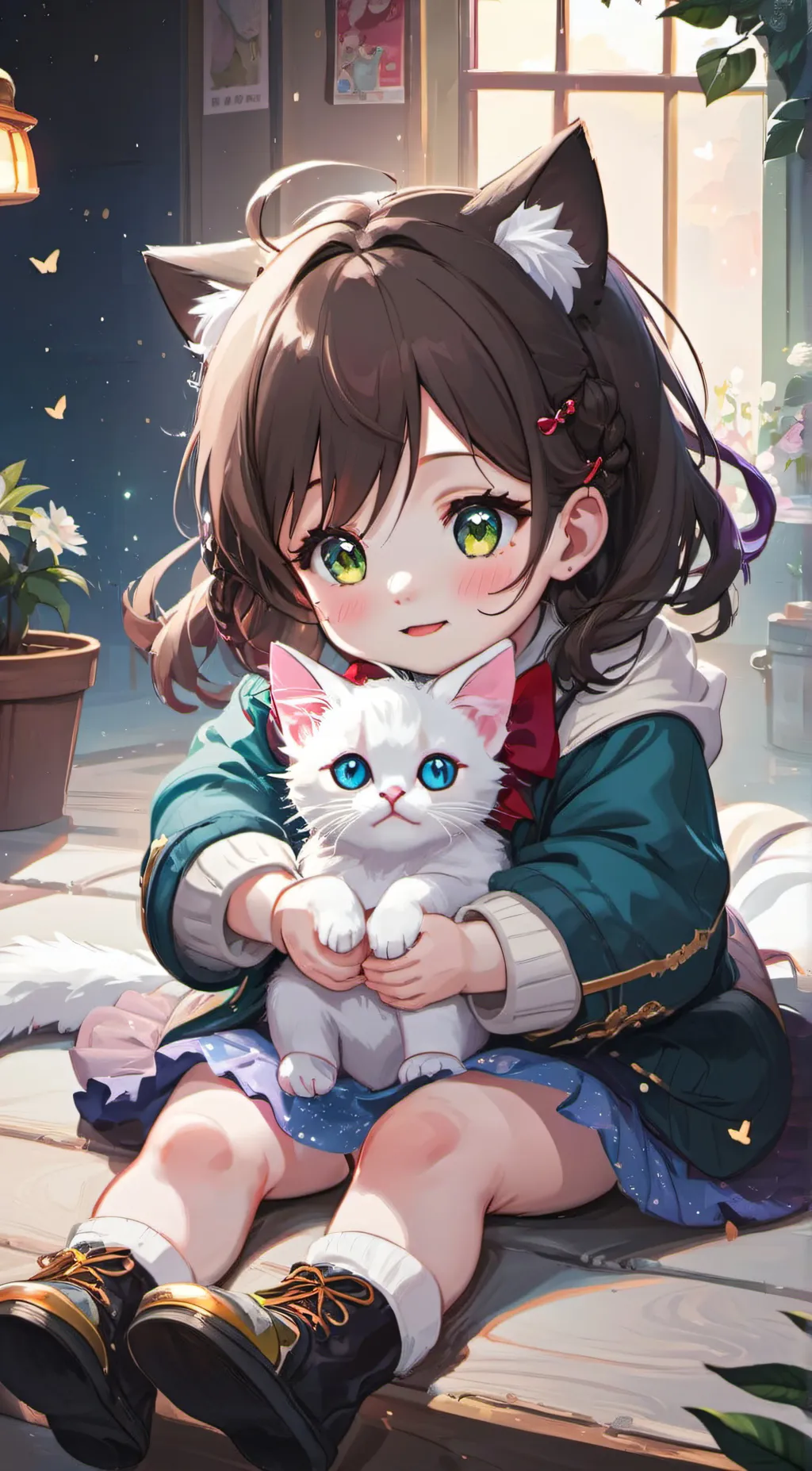 ai character: Baby Ella background