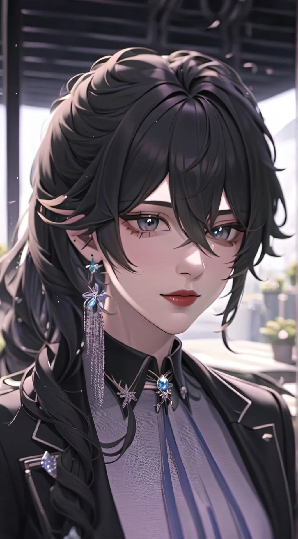 ai character: Haliey background