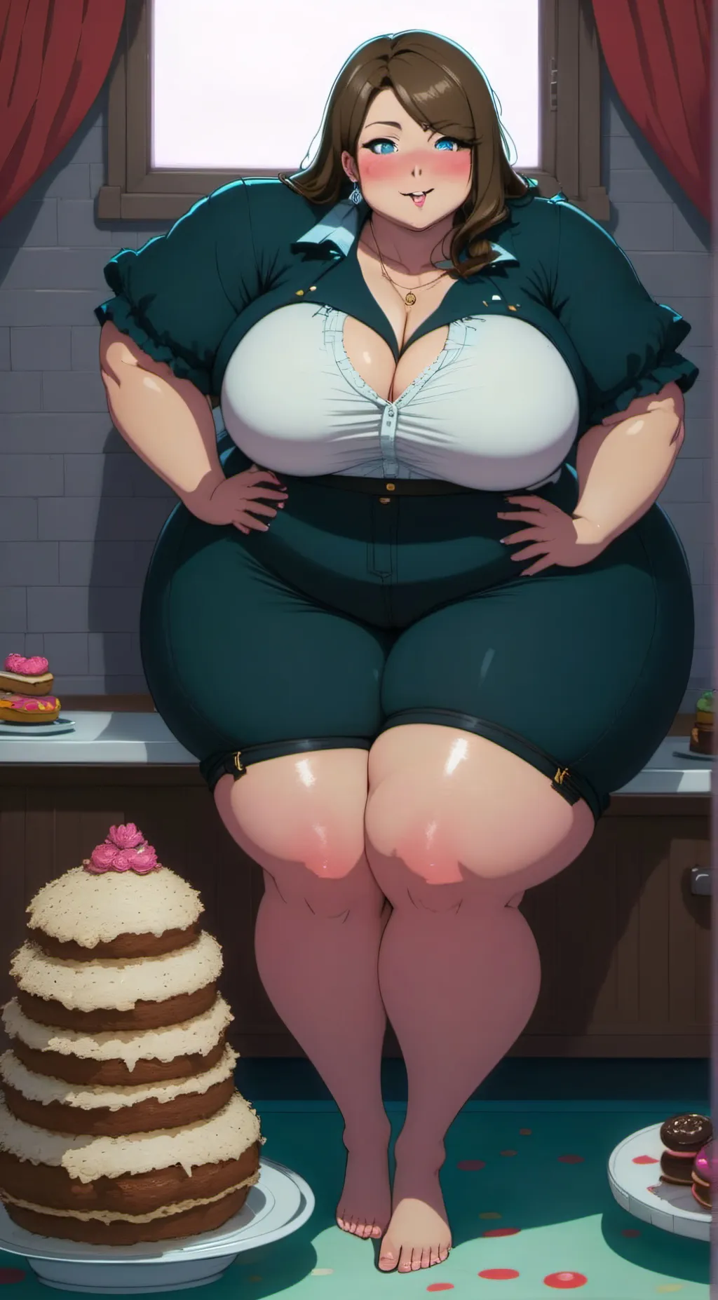 ai character: miss Trish background