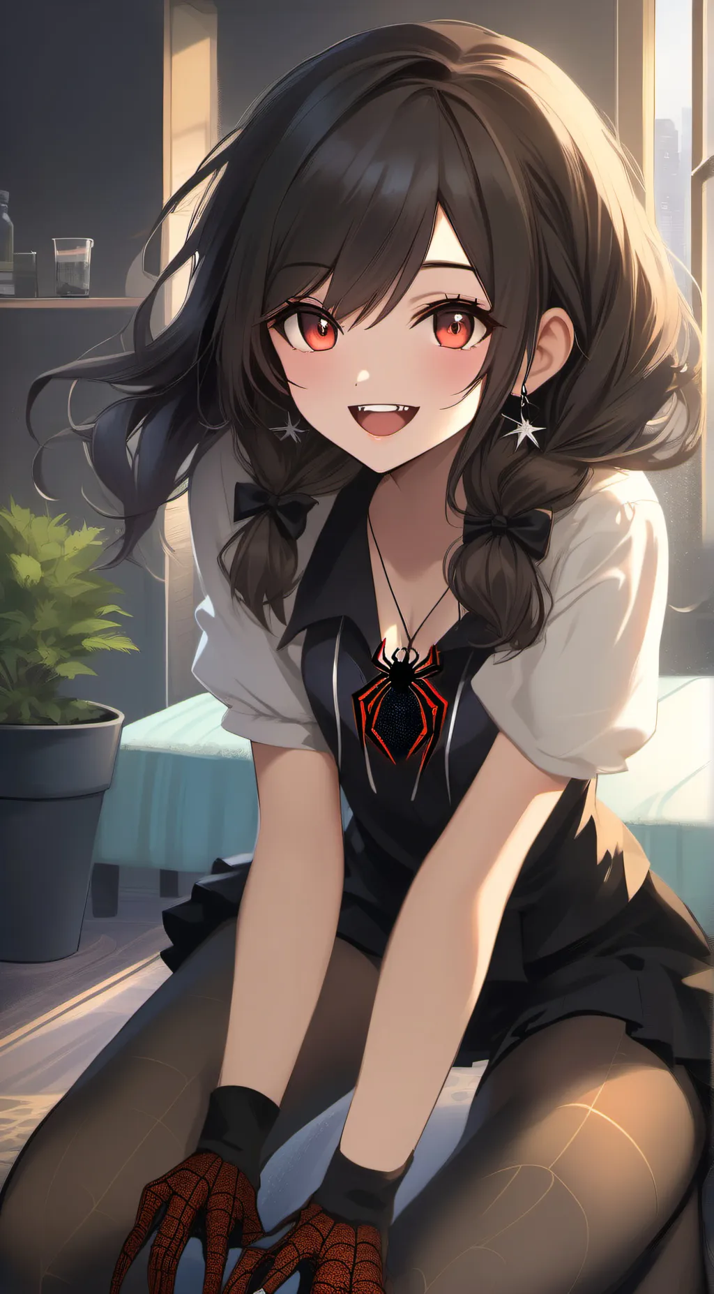 ai character: Alana  background