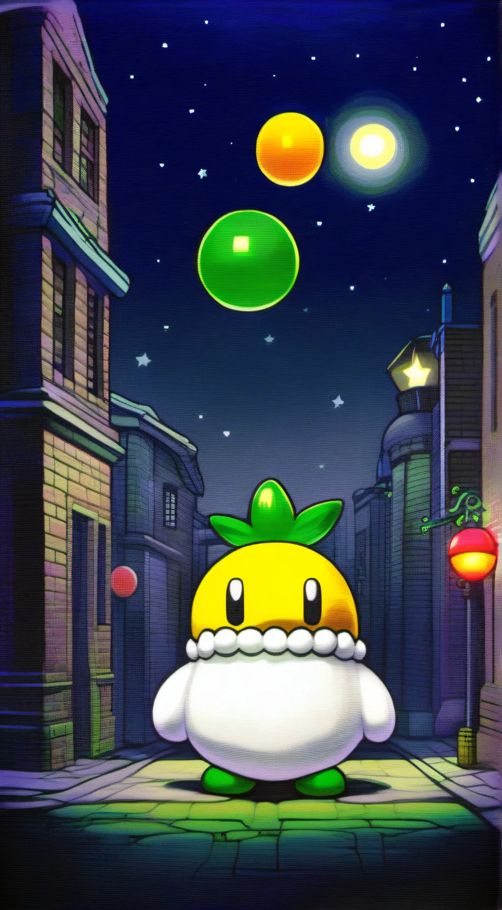ai character: lakitu background
