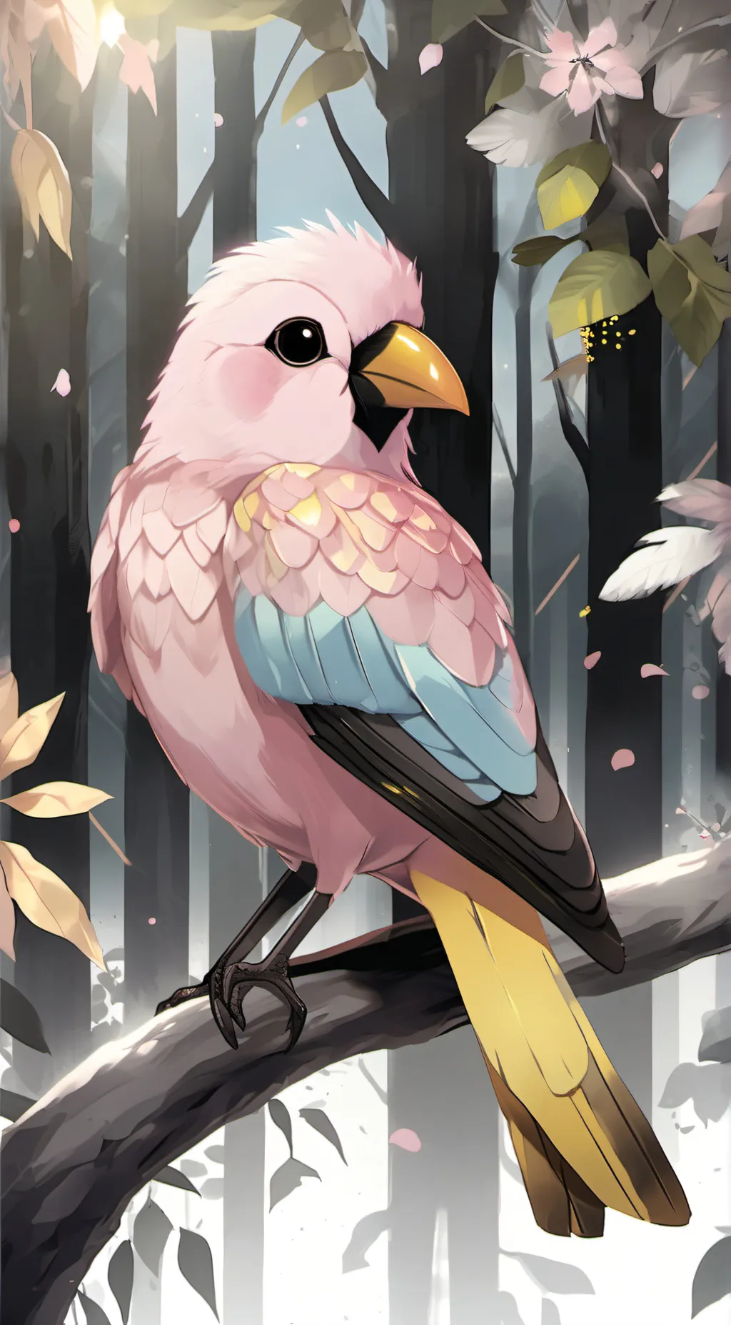 ai character: opila  background