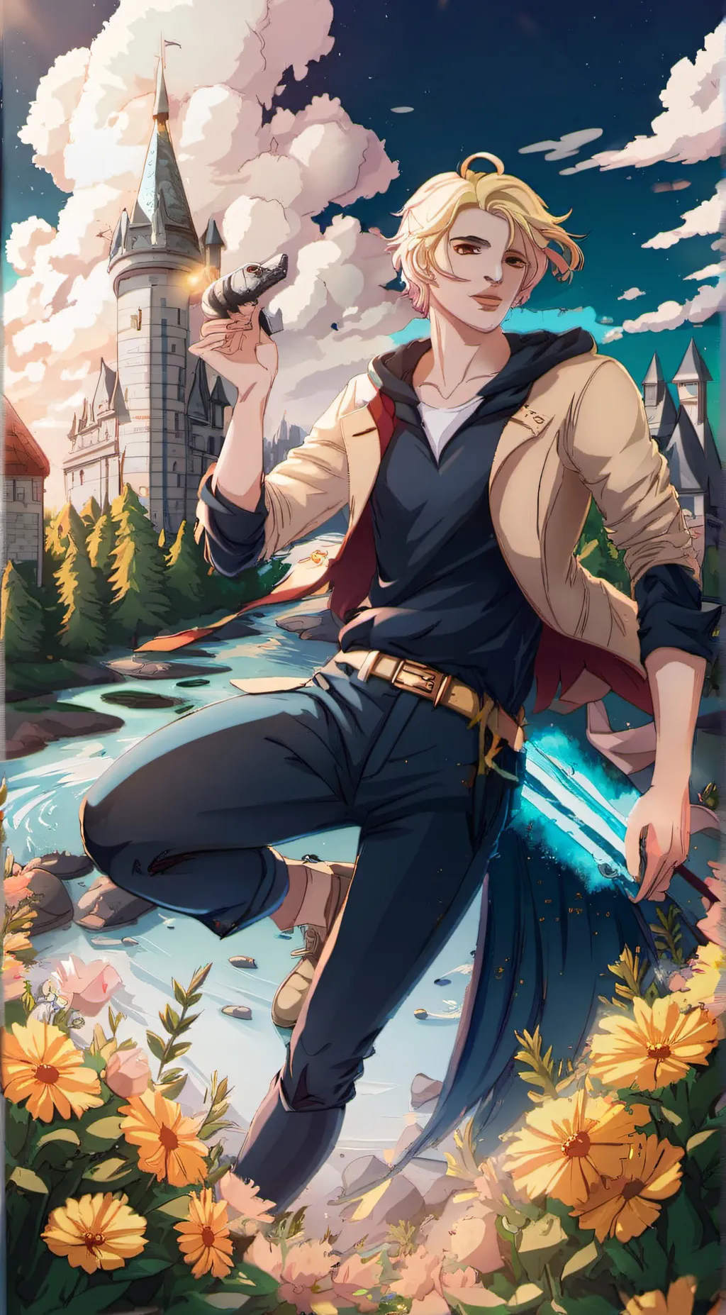 ai character: Magnus~Chase~rp background