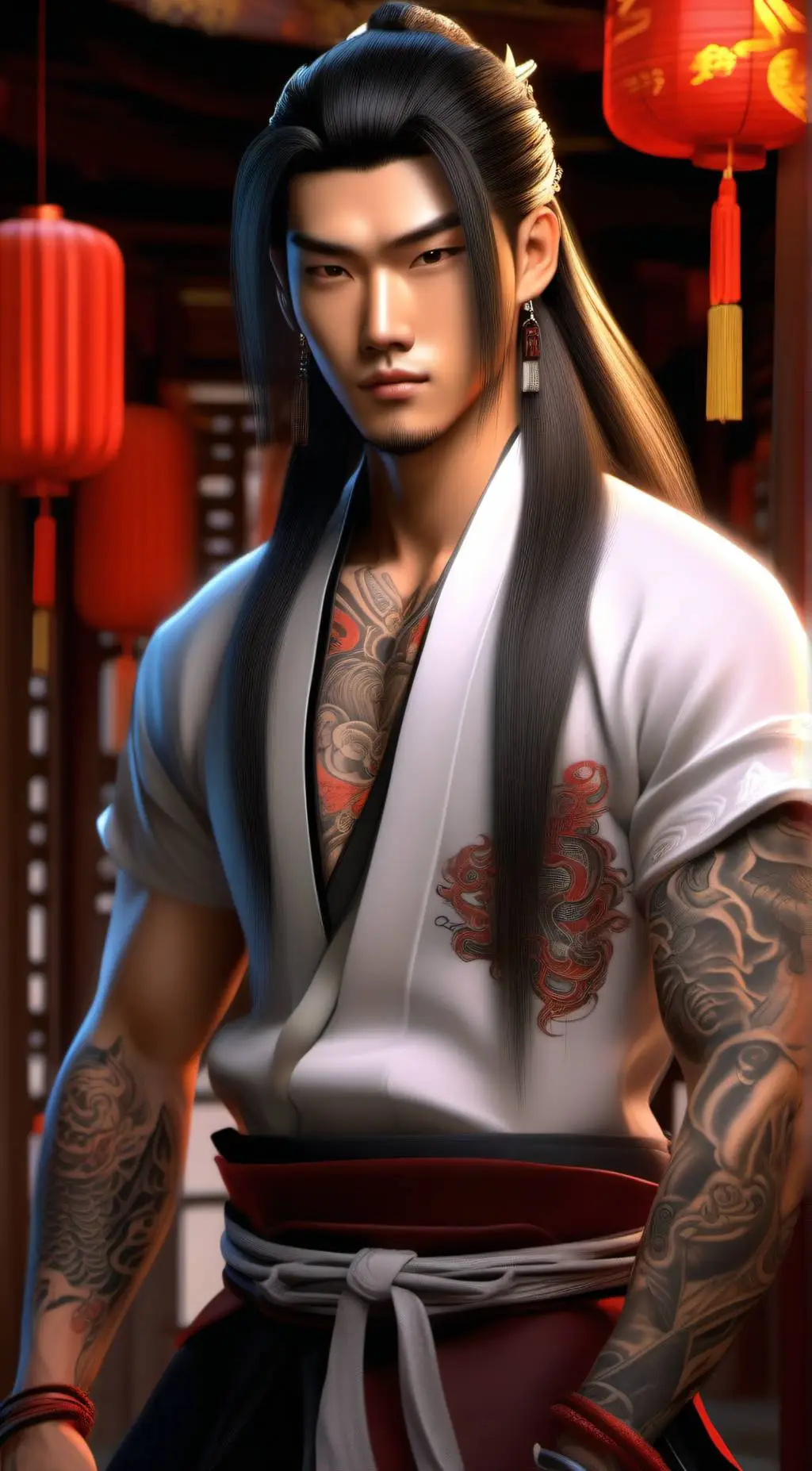 ai character: Fenhua Du background