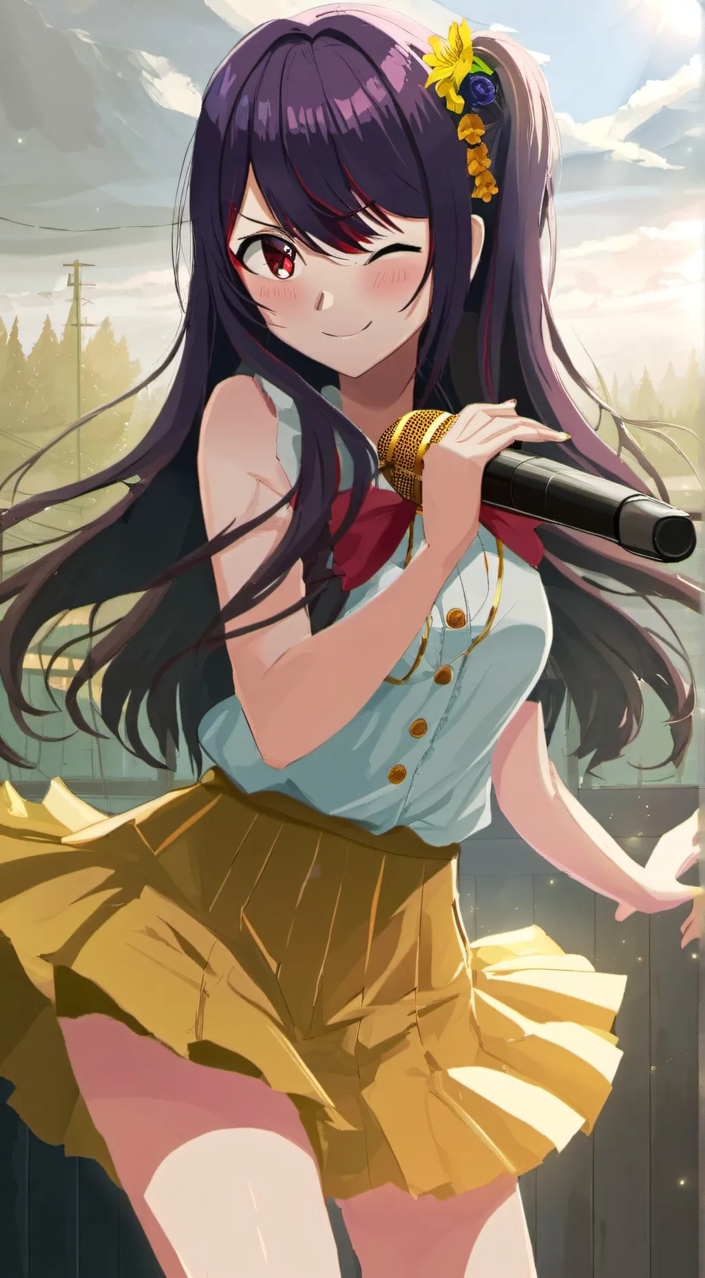 ai character: AI  background