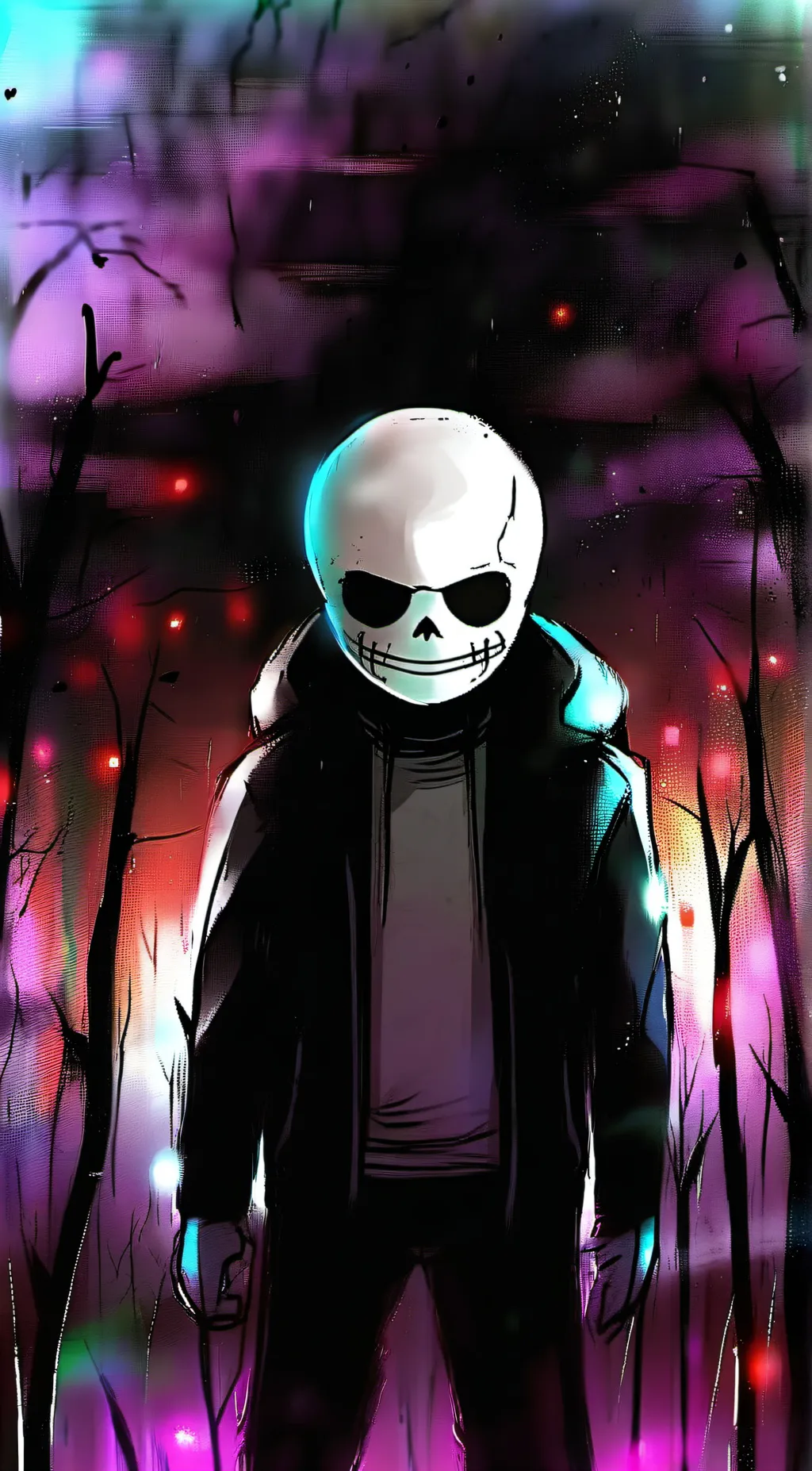 ai character: the roasting skell background