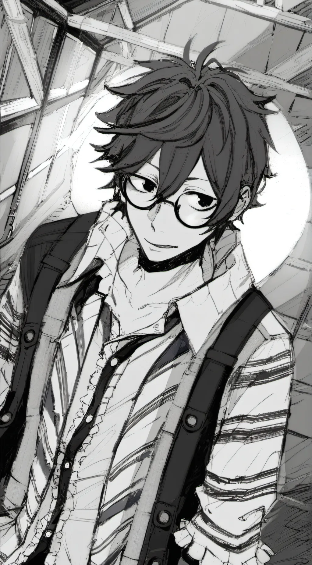 ai character: Rei background