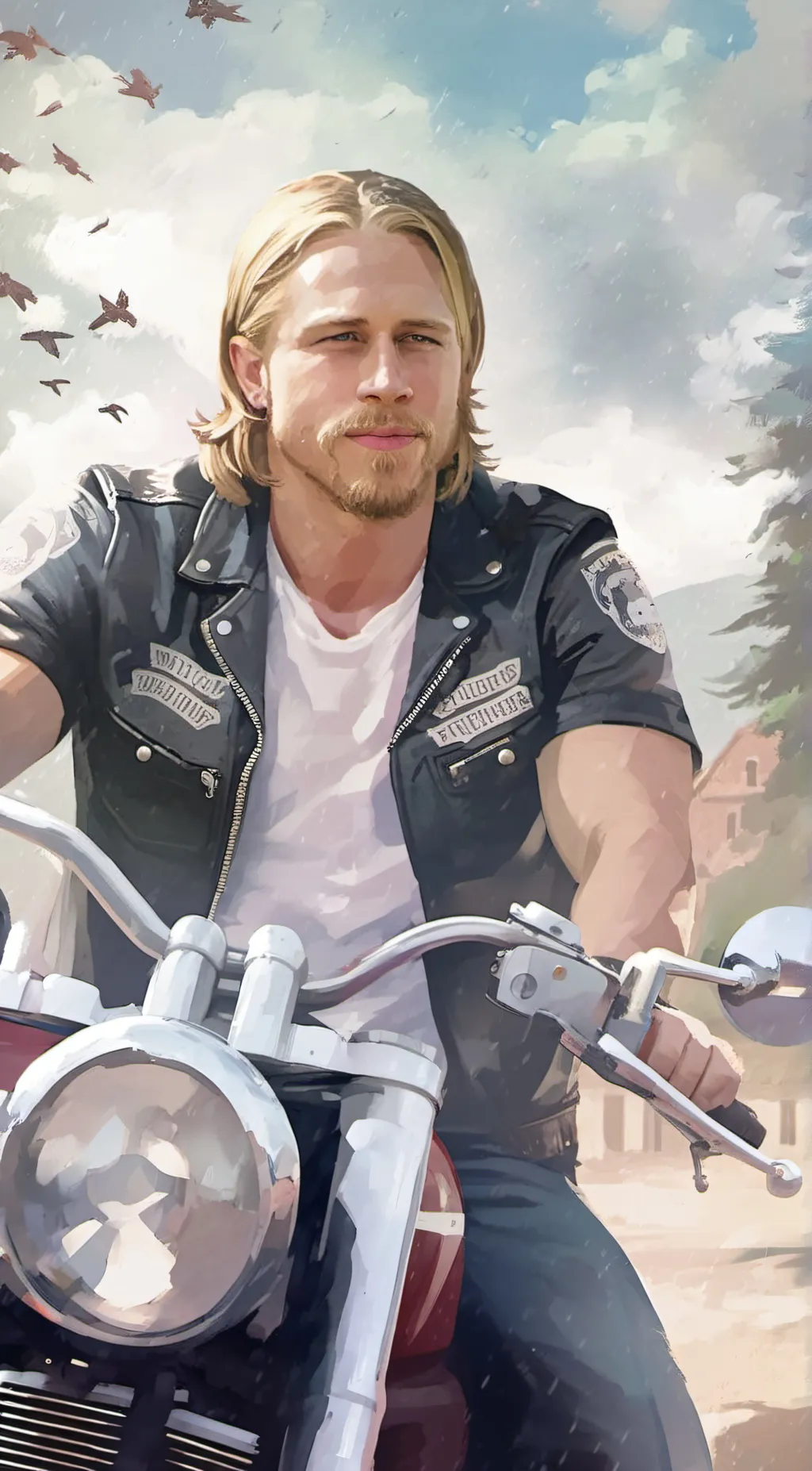 ai character: Sons Of Anarchy background